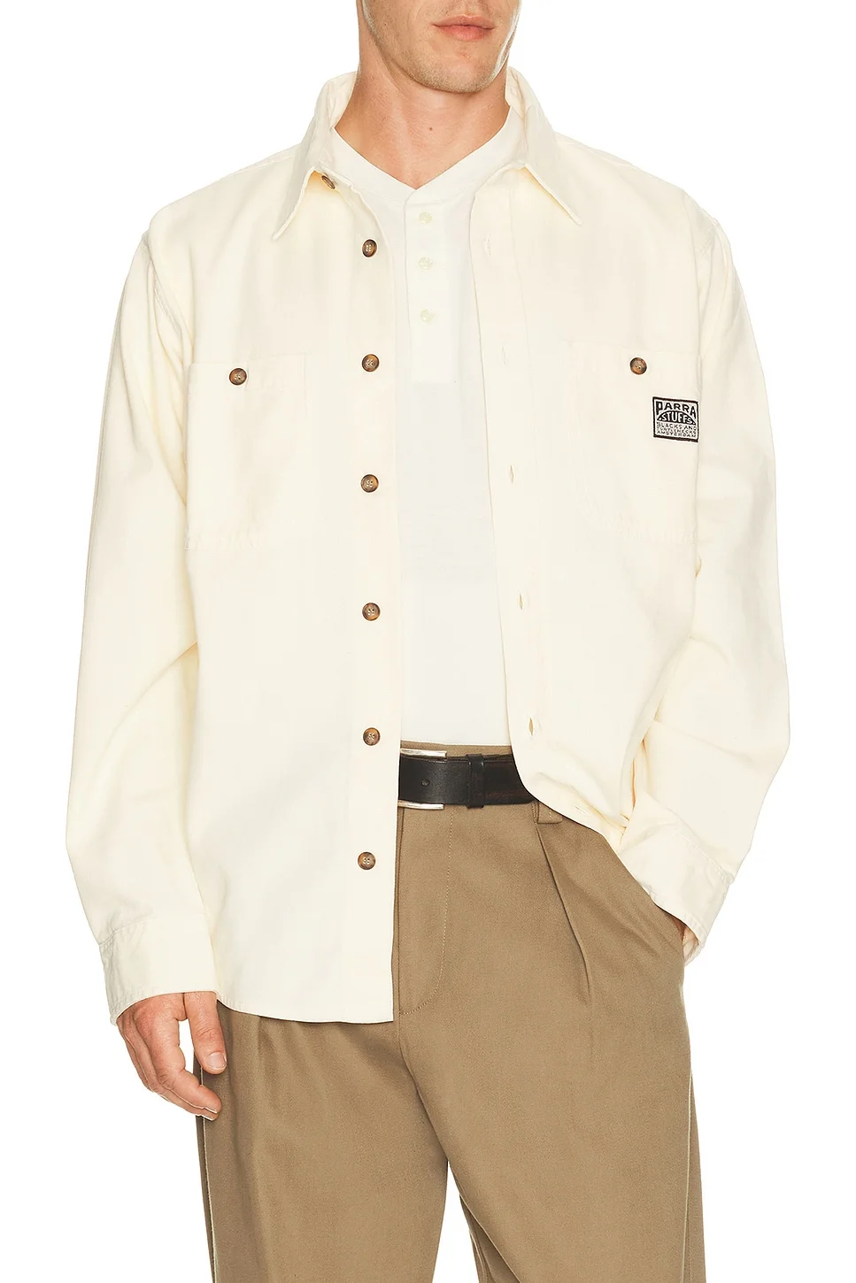 Clean Cut Long Sleeve Shirt - 1