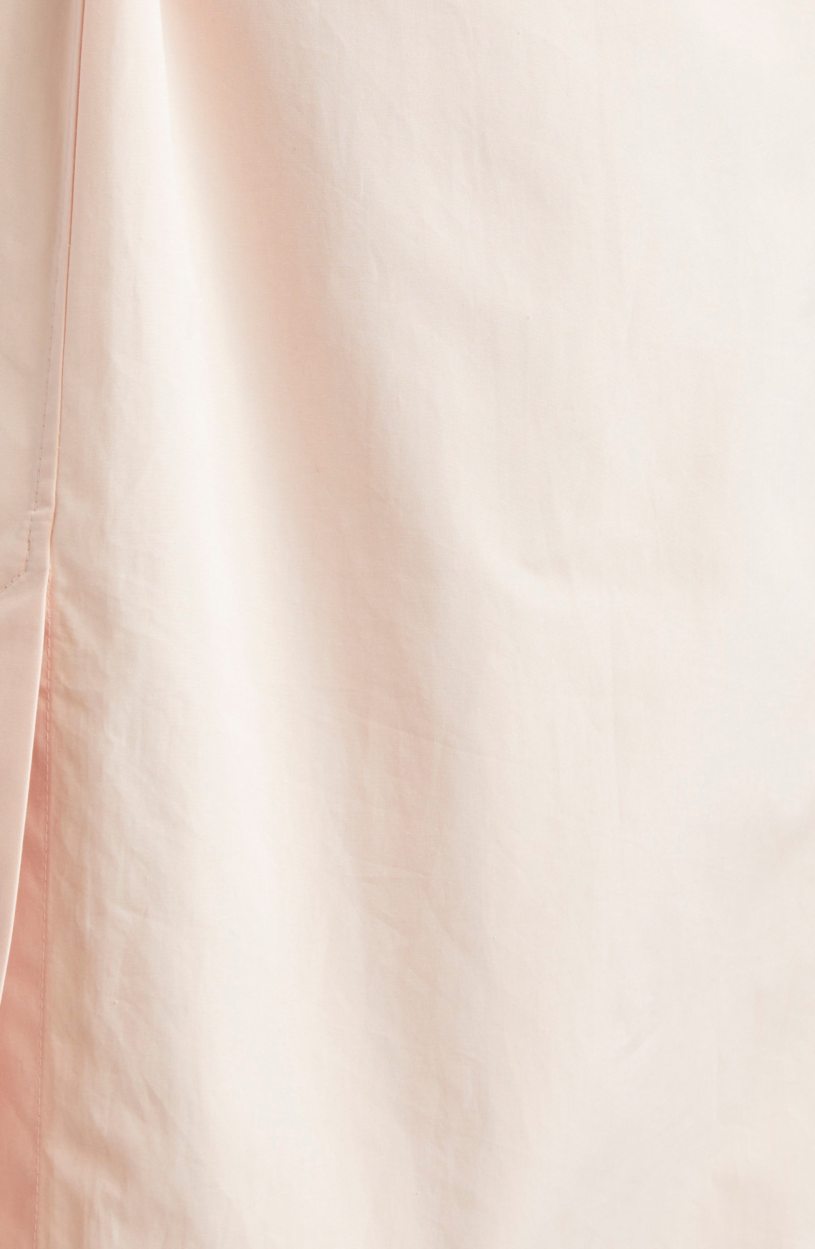 burberry Long Sleeve Cotton Poplin Belted Shirtdres in Flora at Nordstrom - 8