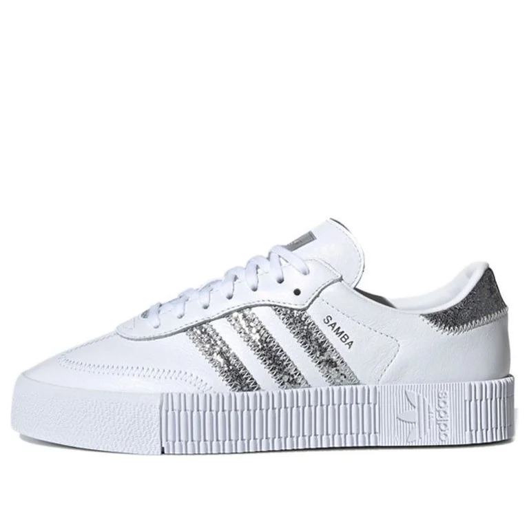 (WMNS) adidas 원본 Sambarose 'White Silver'FX3819 - 1