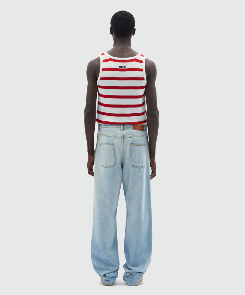 Light blue denim trousers 3