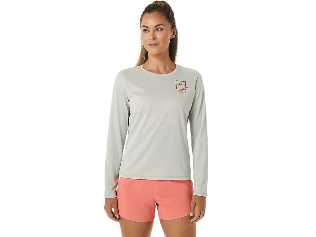 WOMEN'S FUJITRAIL LOGO LONG SLEEVE TOP - 1