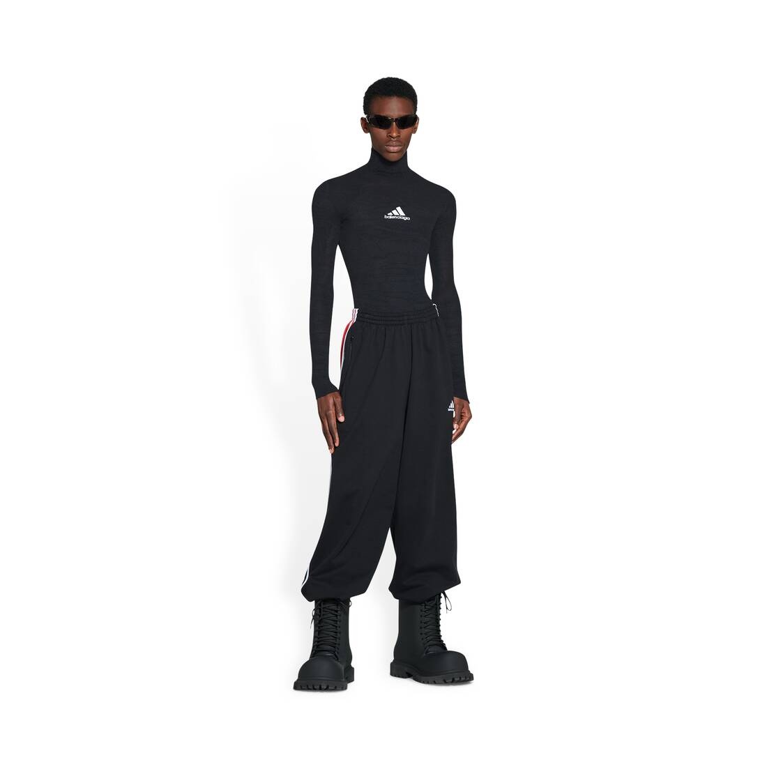 Men's Balenciaga / Adidas Baggy Sweatpants in Black - 2