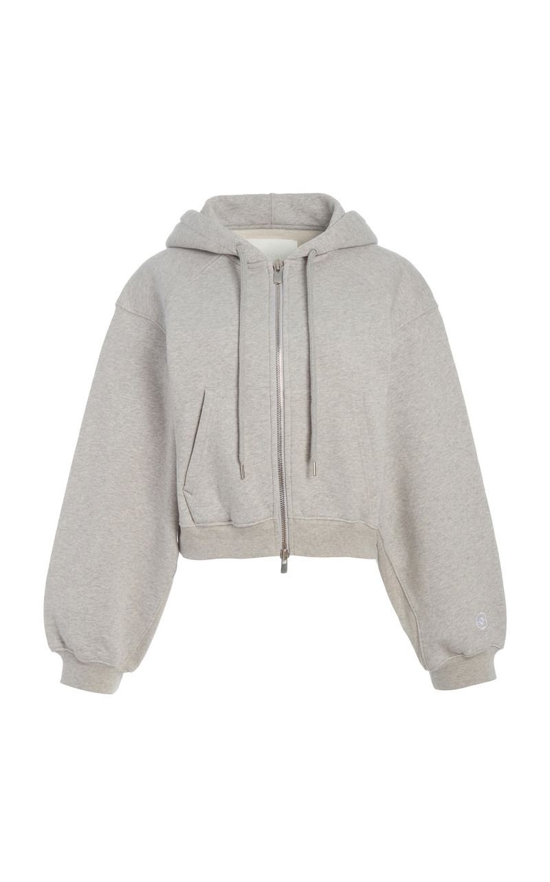 The Augustine Organic Cotton Hoodie grey 1