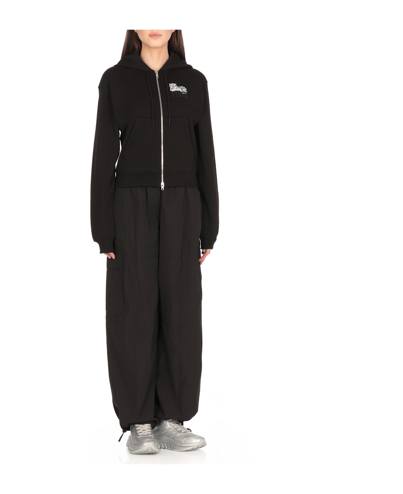Happy Tiger Zipped Hoodie - 3