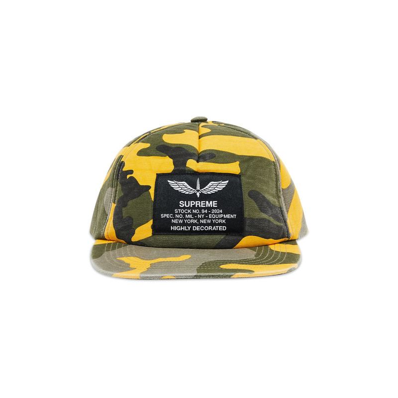 Supreme Surplus 5-Panel 'Yellow Camo' - 1
