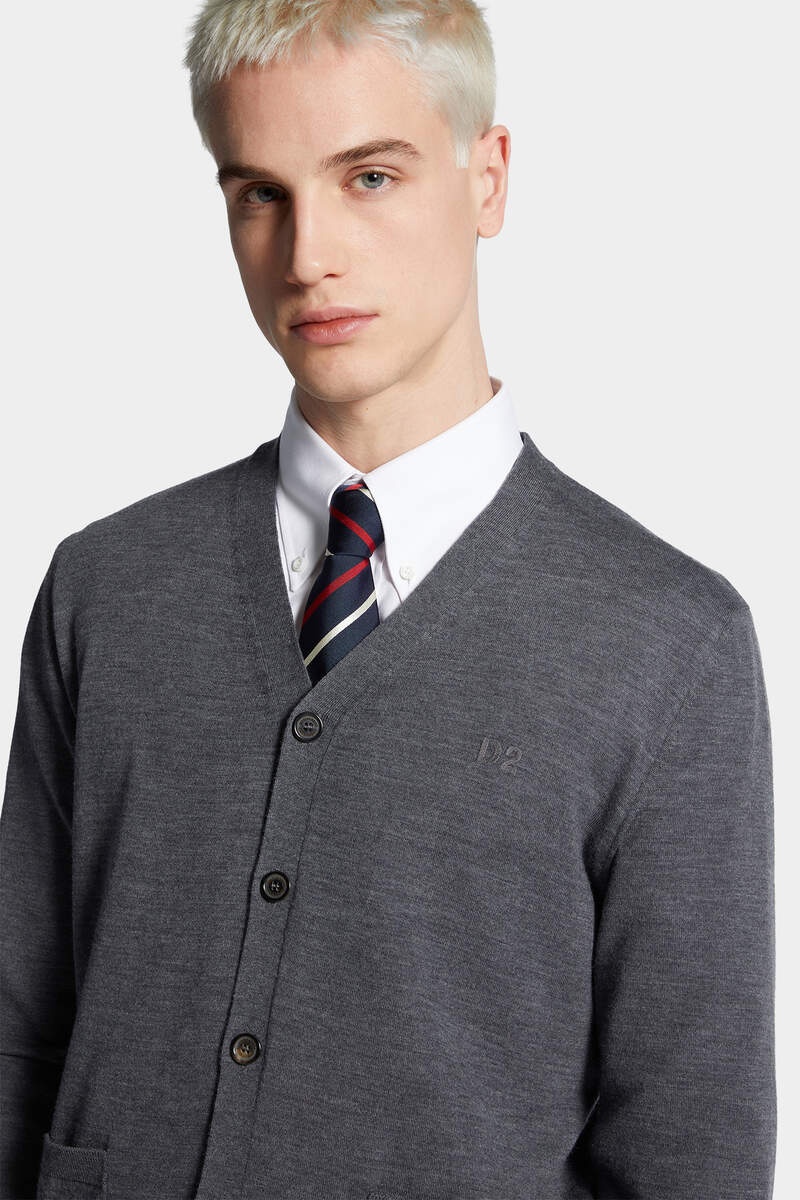D2 WOOL CARDIGAN - 5