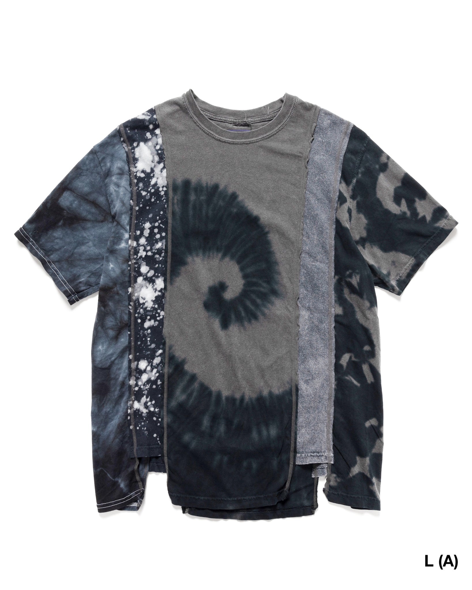 5 CUTS S/S TEE - B&W MISHMASH ASSORTED - 10