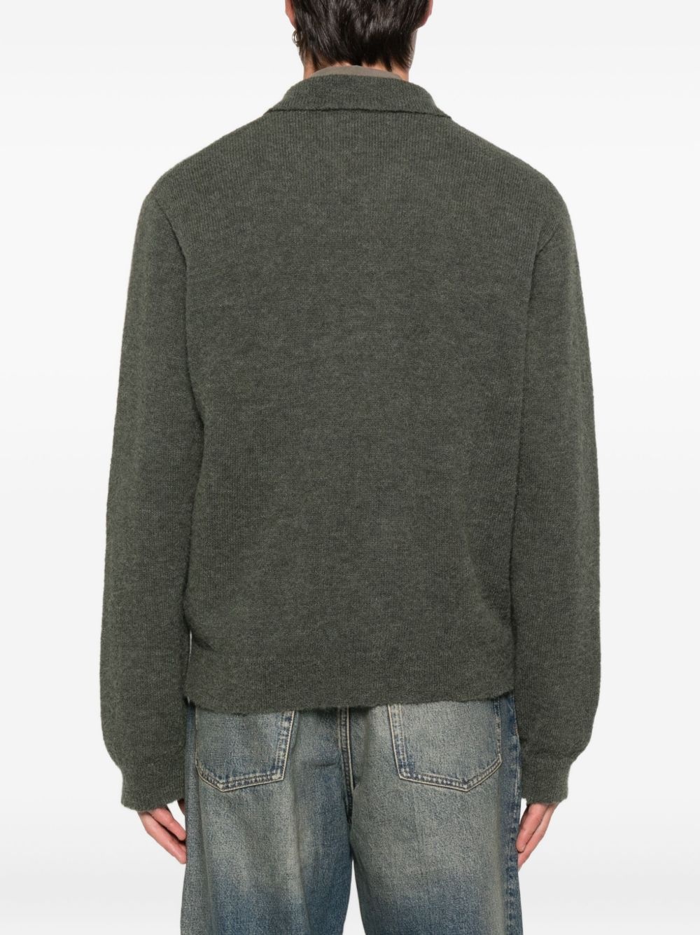 alpaca wool-blend cardigan - 4