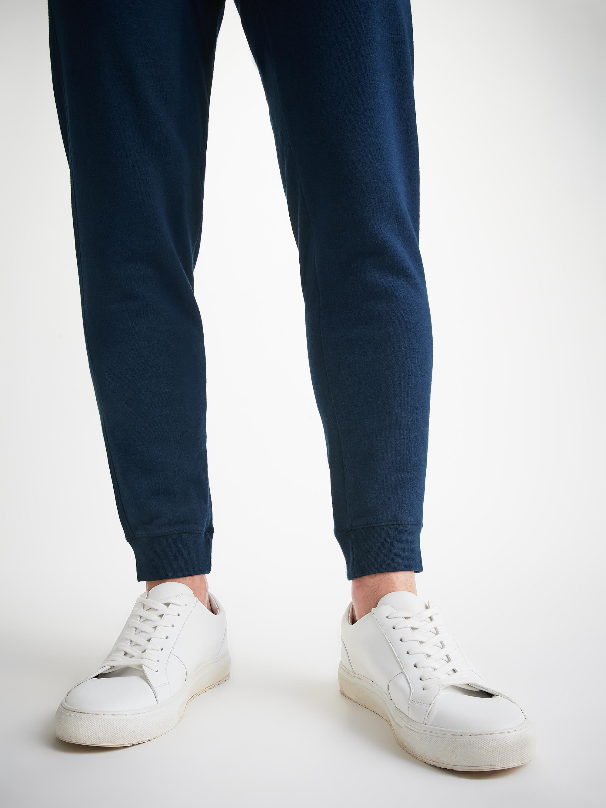 Men's Sweatpants Quinn Cotton Modal Navy - 7