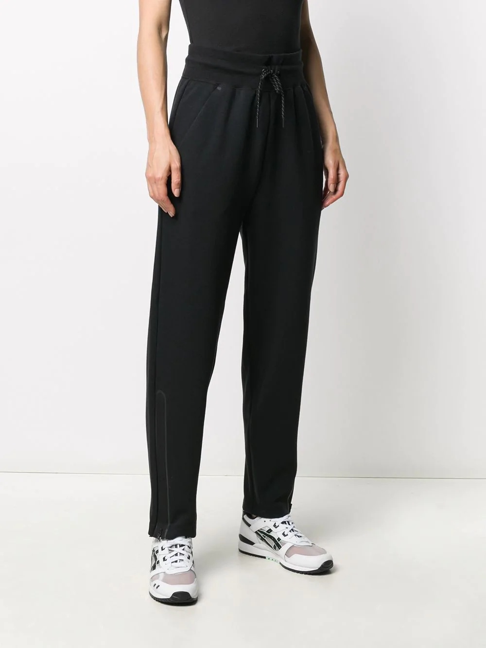 straight leg track pants - 3