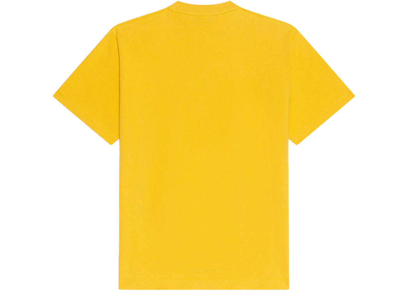 Balenciaga x The Simpsons Womens Small Fit T-Shirt Yellow - 2
