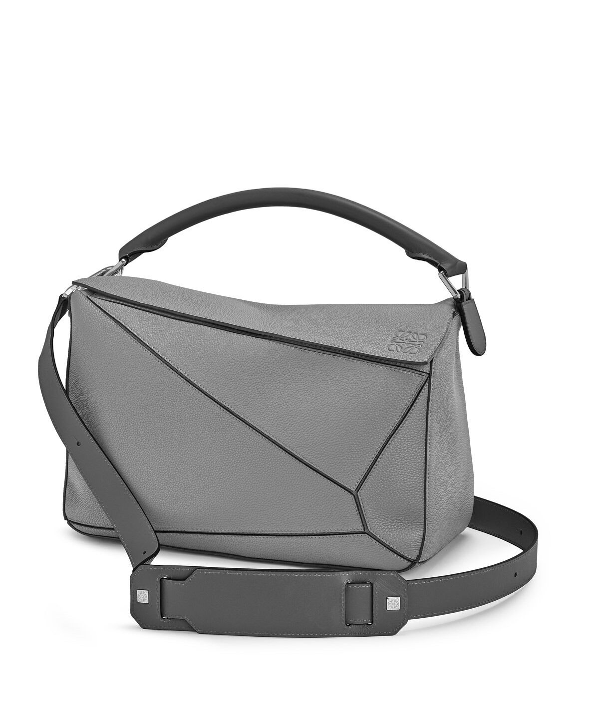 Large Puzzle bag in soft grained calfskin - 4