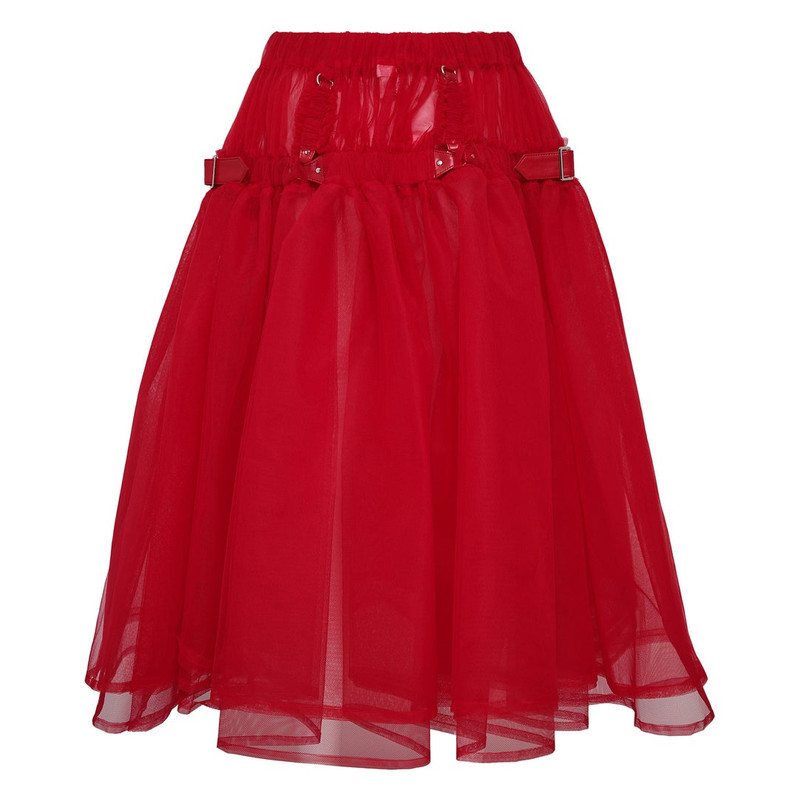 Noir Kei Ninomiya Nylon Tulle Skirt outlook