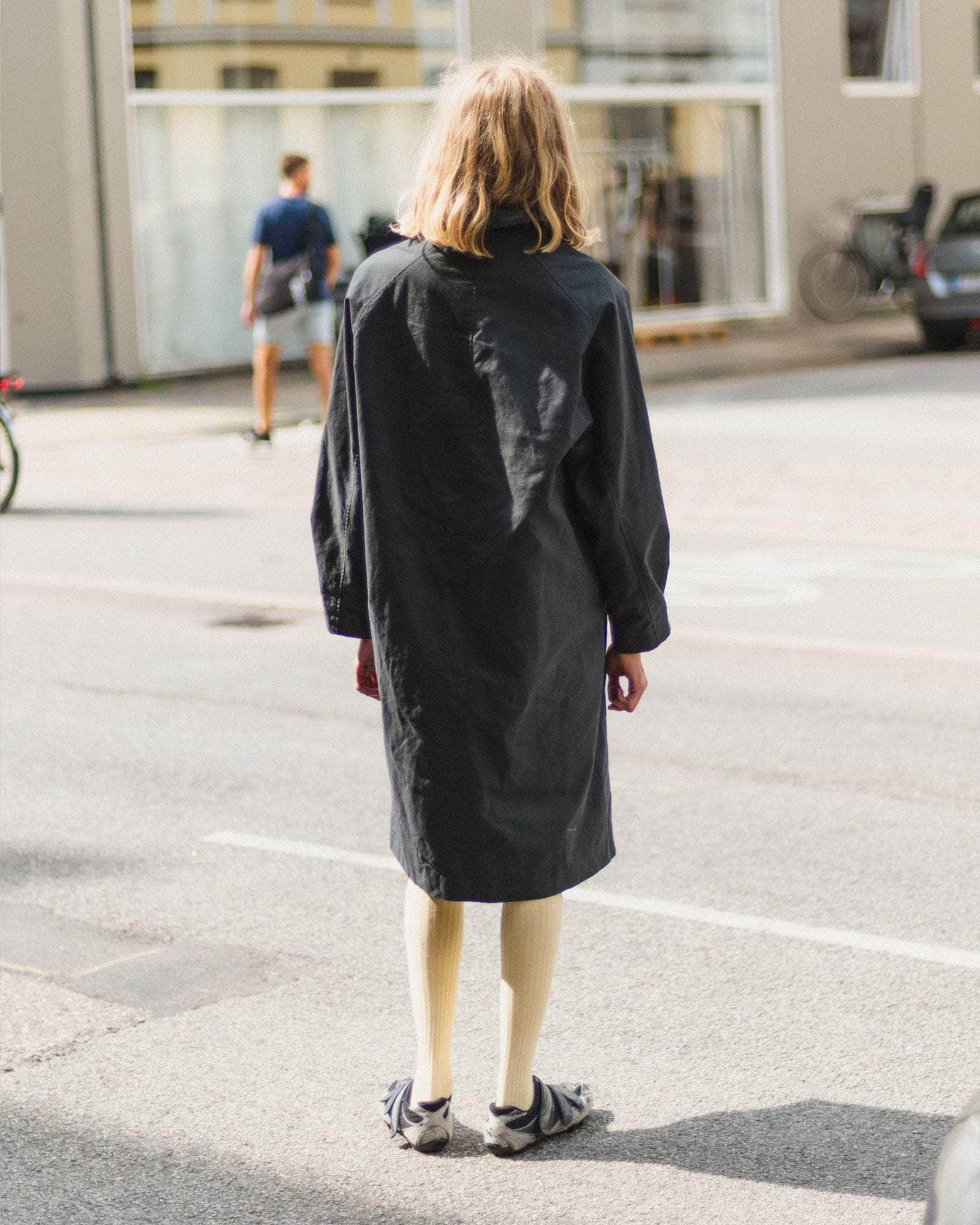 Even Long Coat - Waxed Cotton - 10