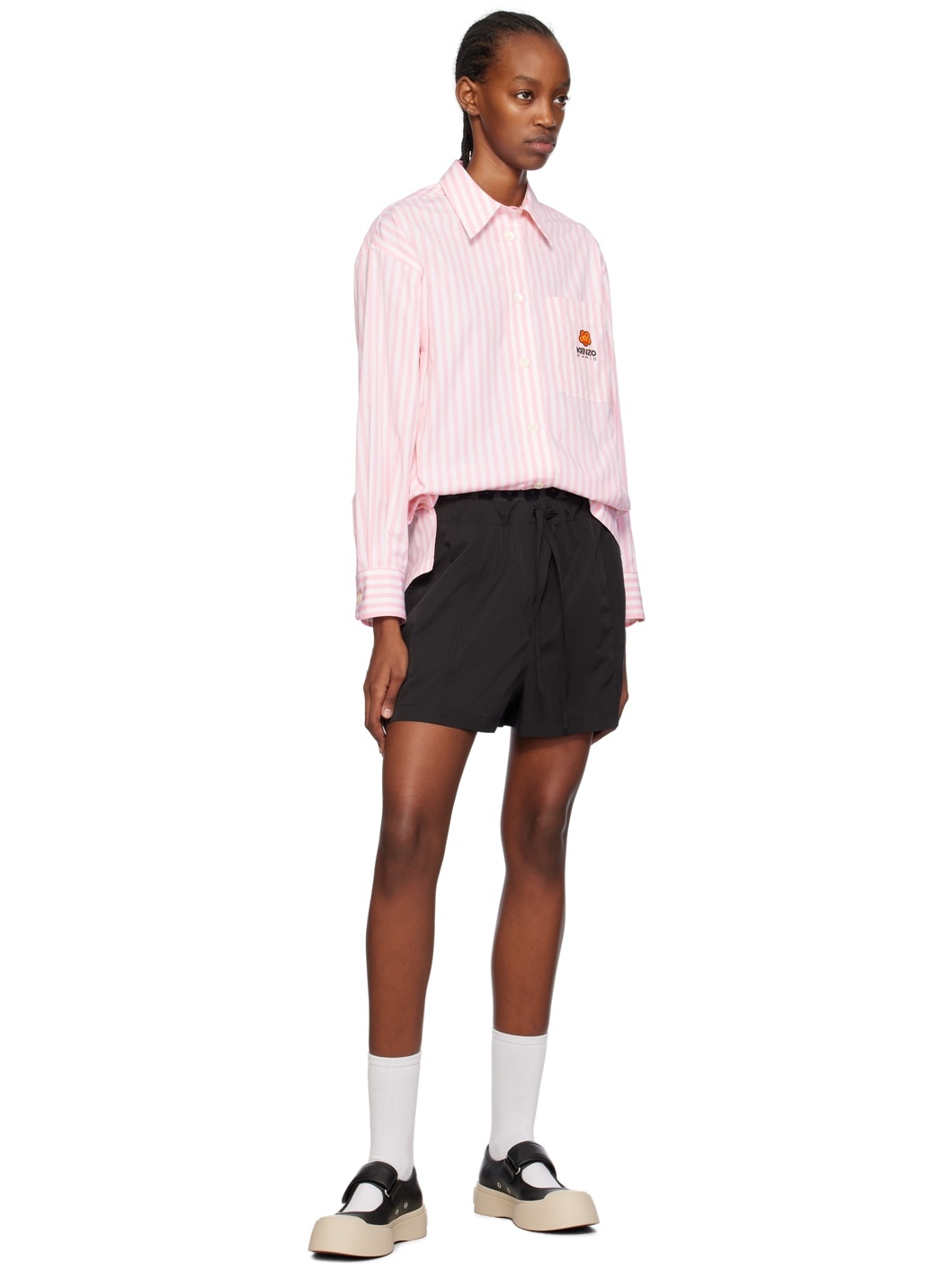 Black Kenzo Paris Boke 2.0 Shorts - 4