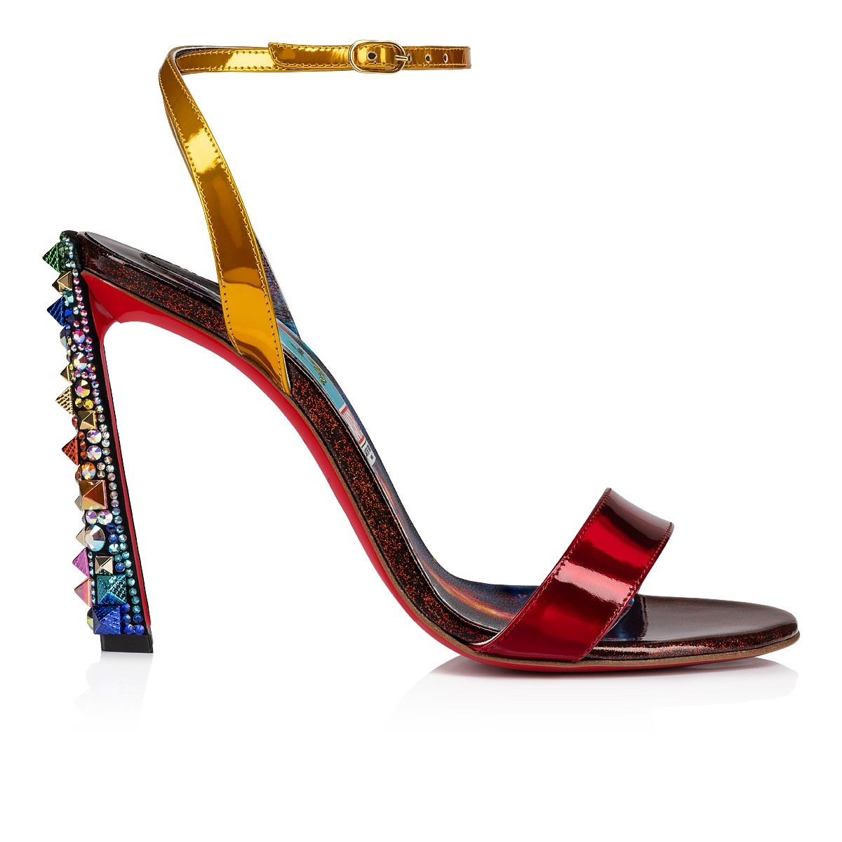 Christian Louboutin Condora Strass Rainbow Pumps