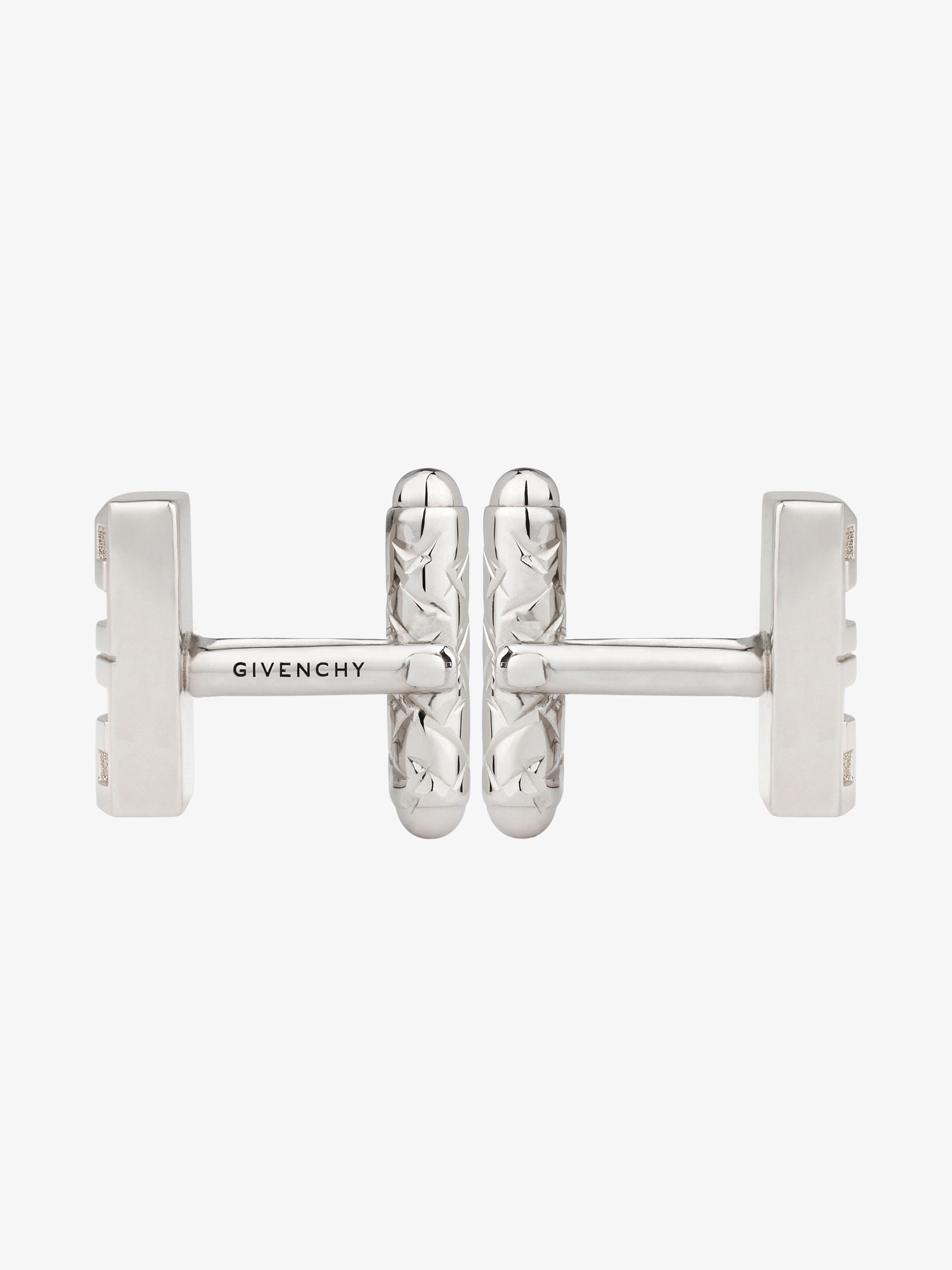 4G CUFFLINKS IN METAL - 3