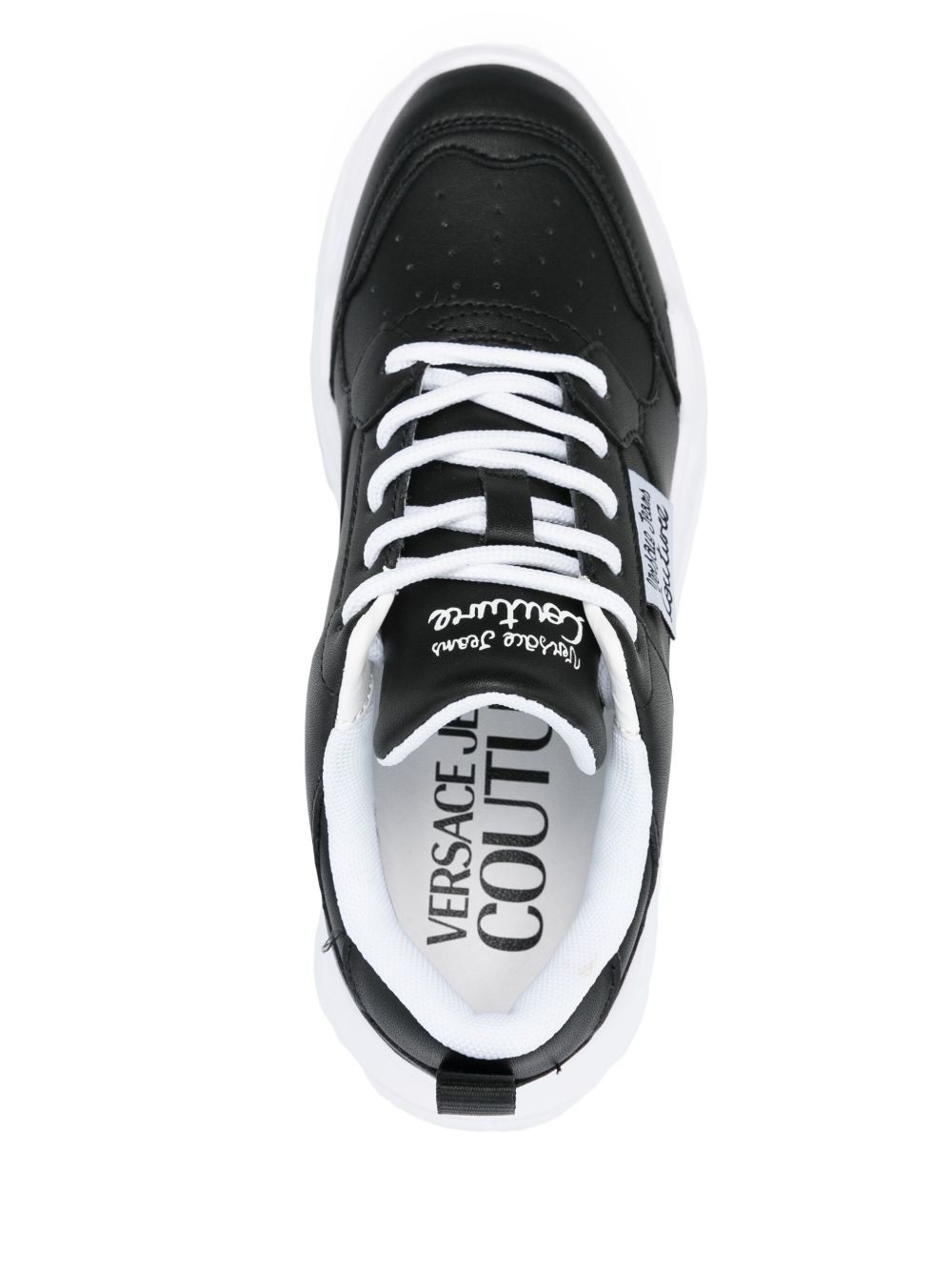 panelled sneakers - 4