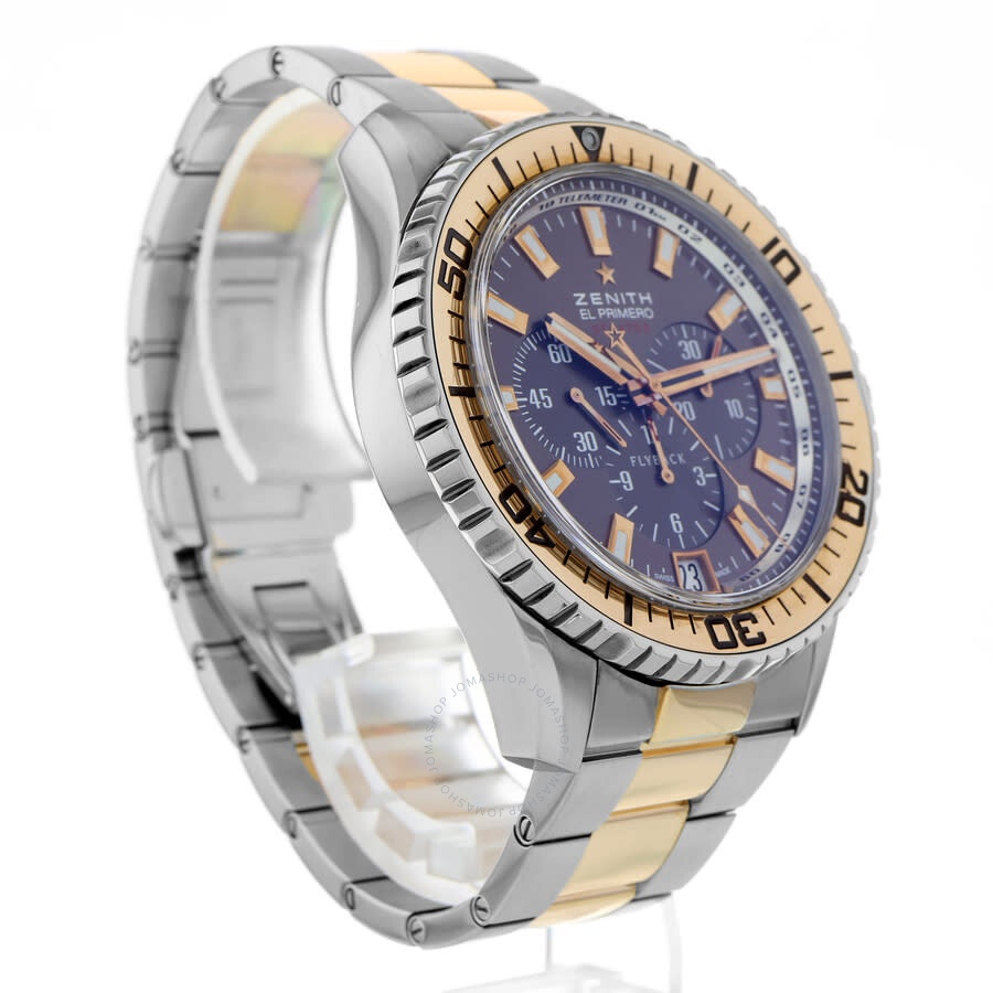 Pre-owned Zenith El Primero Stratos Flyback Chronograph Automatic Brown Dial Men's Watch 51.2061.405 - 4