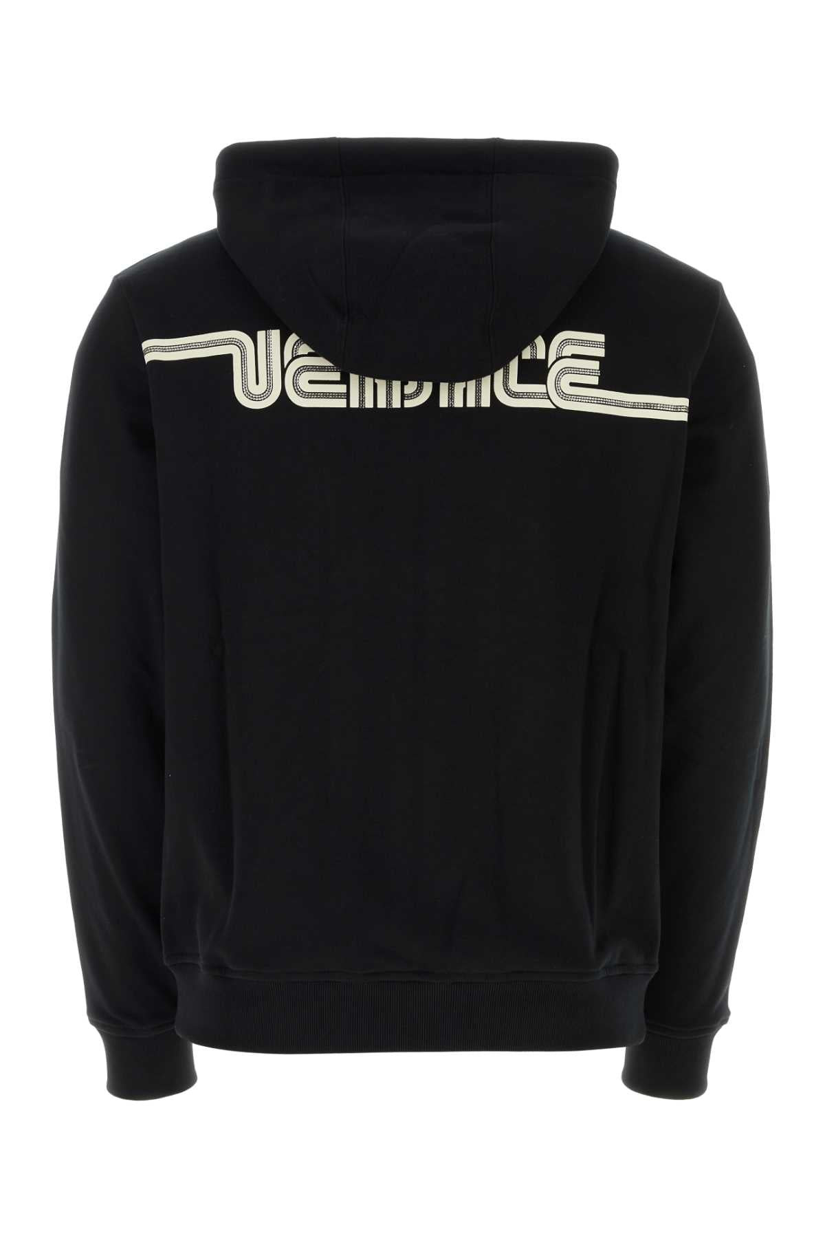Versace Men Black Cotton Sweatshirt - 2