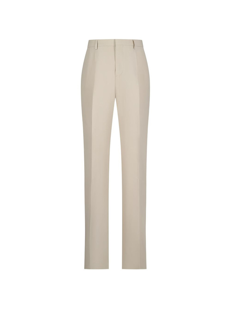 beige regular trousers 1