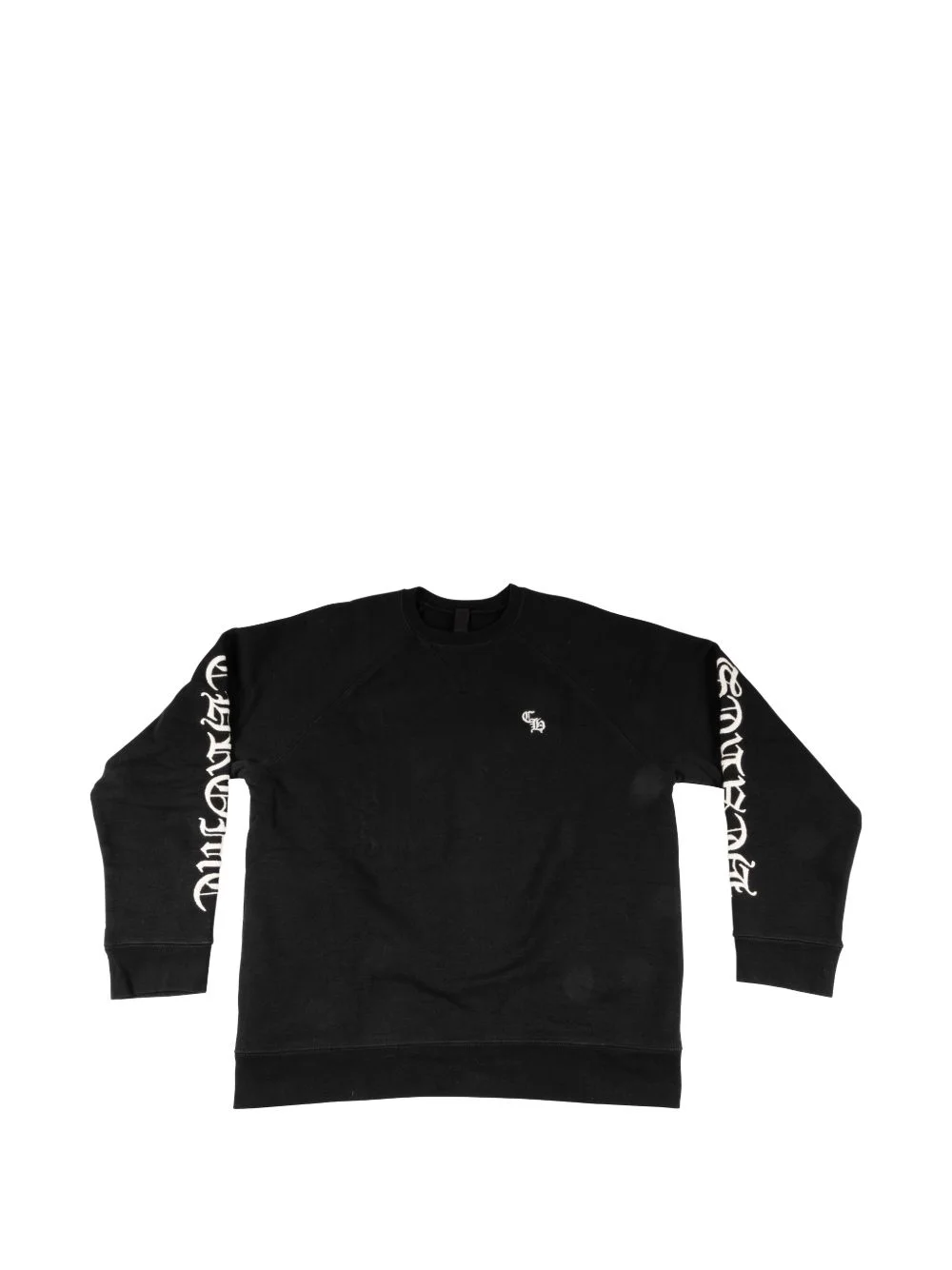 embroidered logo-print sweatshirt - 1