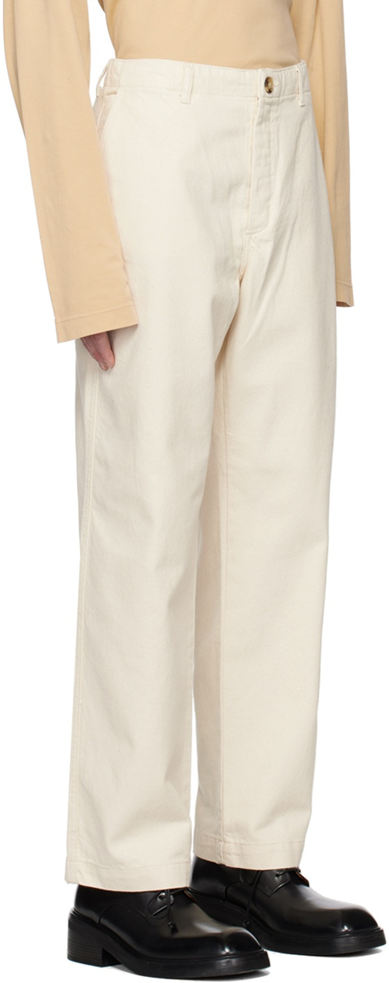 HOPE Off-White Van Trousers outlook