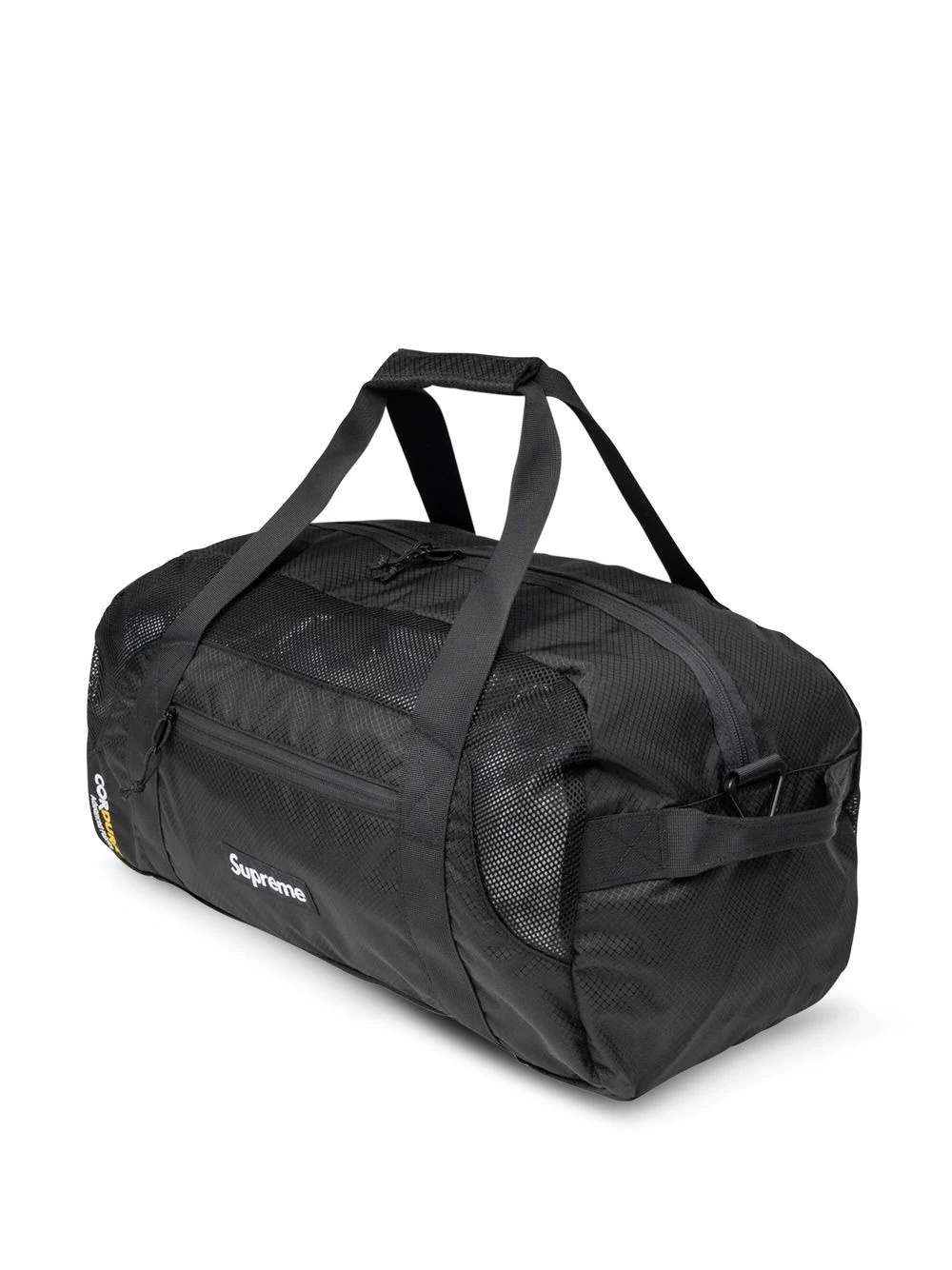 Supreme logo-patch duffle bag | REVERSIBLE