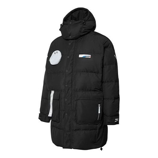 PUMA X Roaringwild Long Down Jacket 'Black' 532588-01 - 1