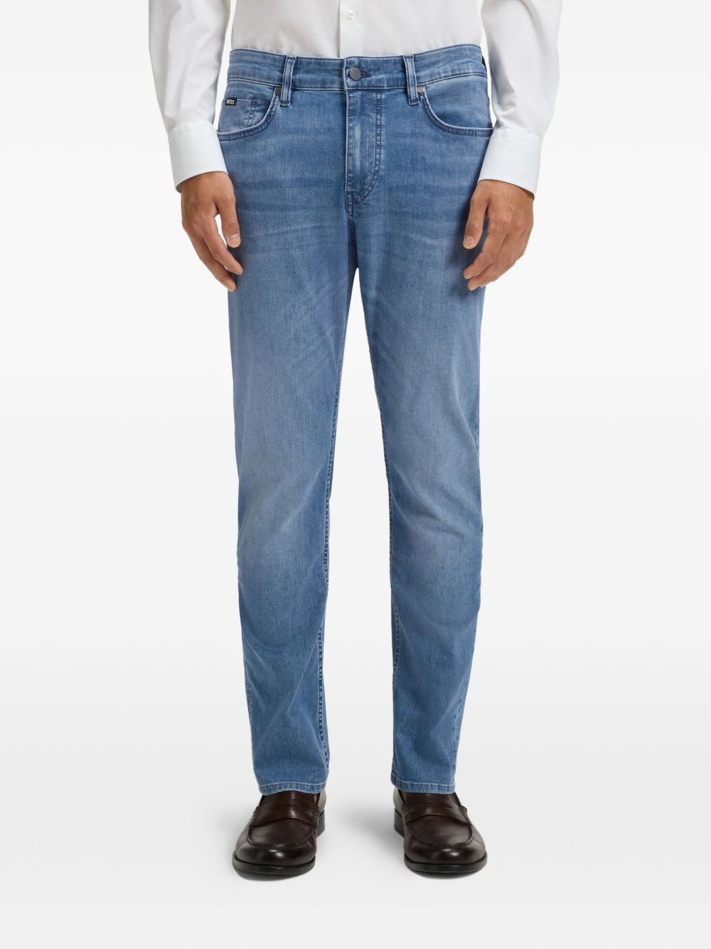 logo-appliqué jeans - 3