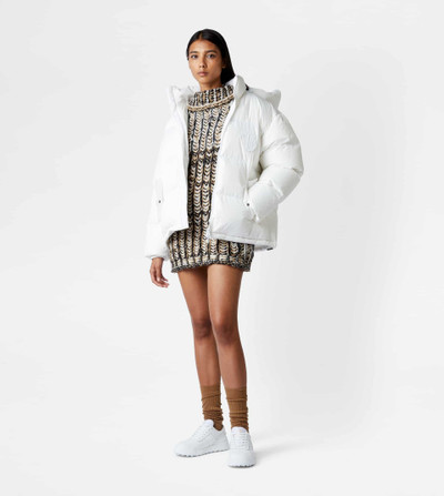 Tod's HOODED OVER DOWN JACKET - WHITE outlook