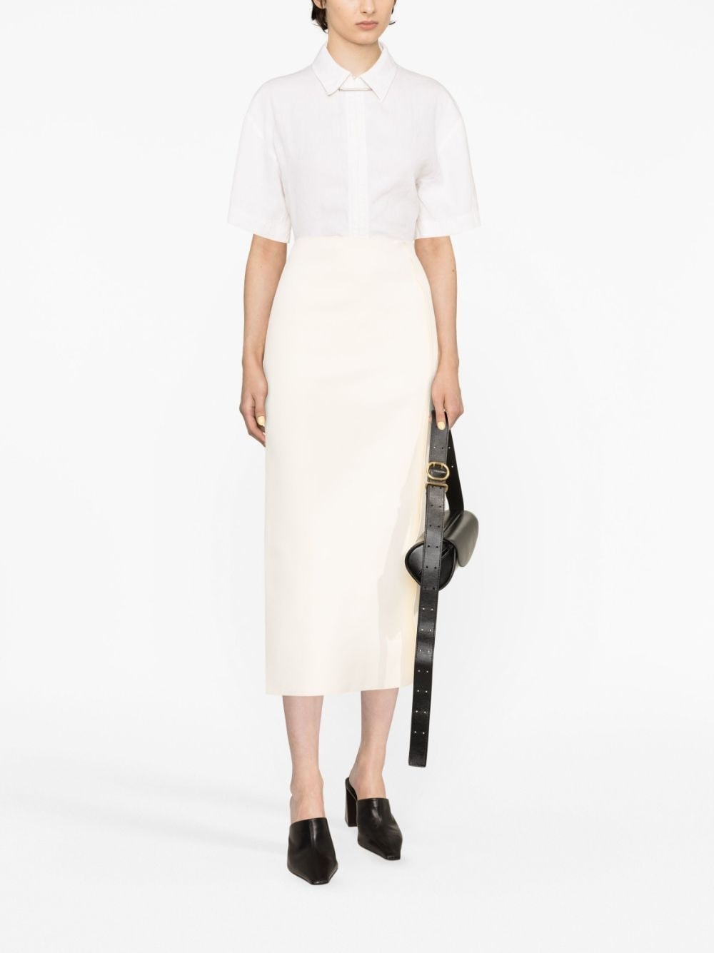 wrap midi skirt - 2