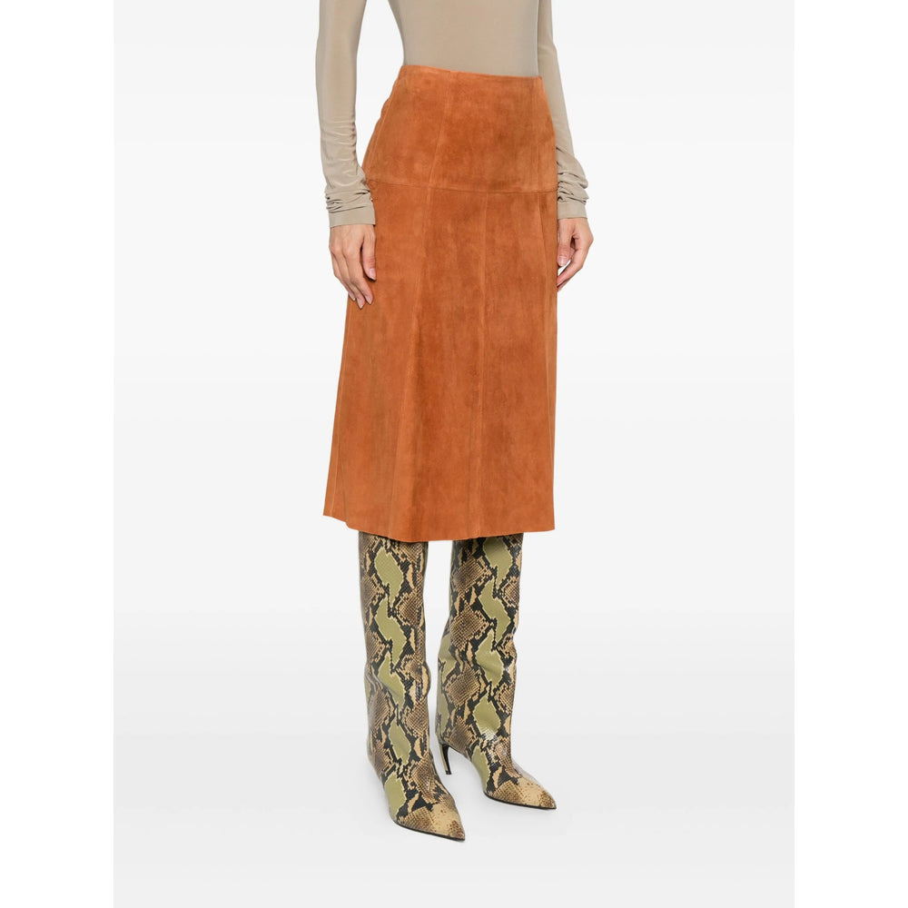 Isabel Marant Brown Skirts - A-Line Skirts Women - 3