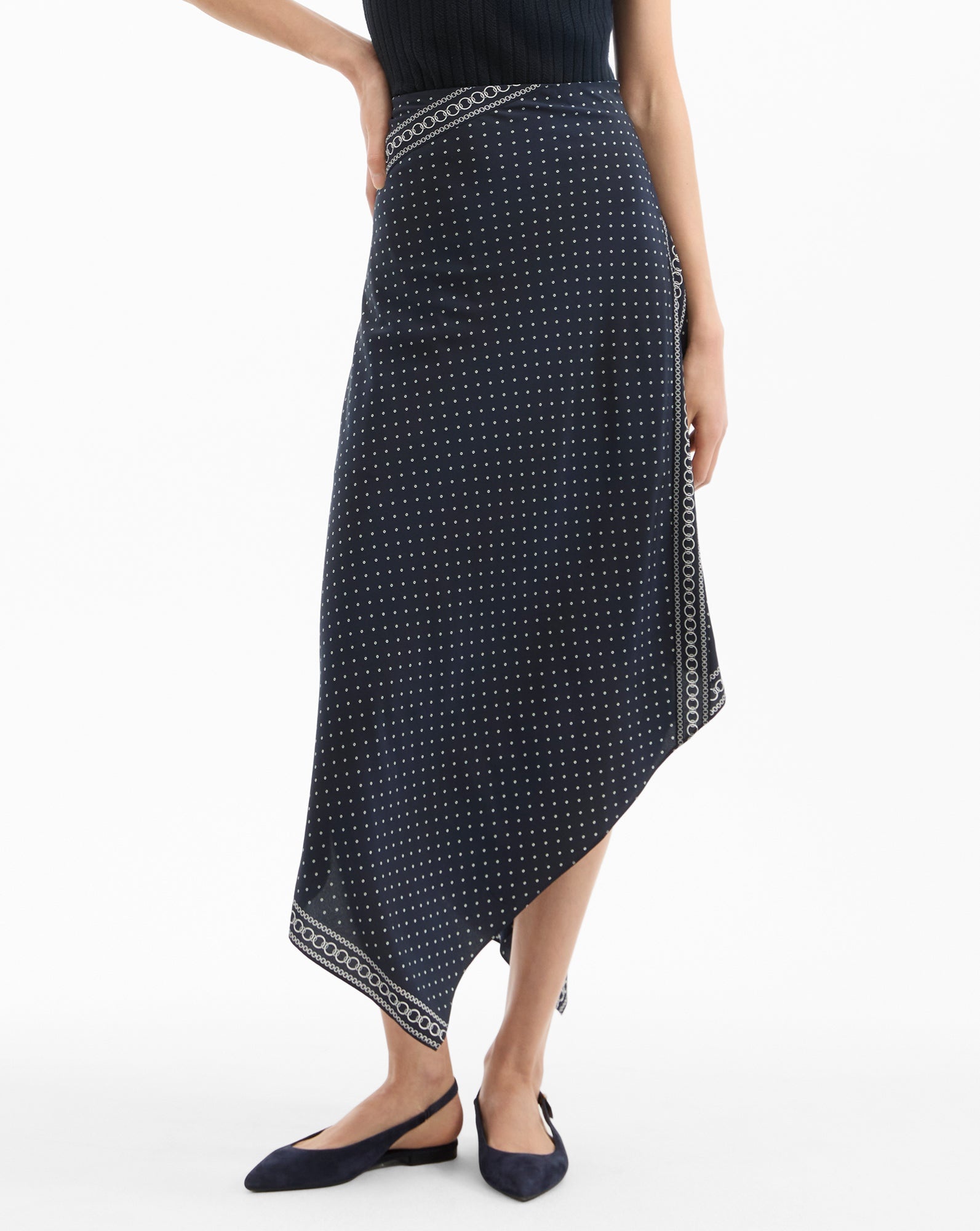 HARTLEY ASYMMETRICAL SKIRT - 3
