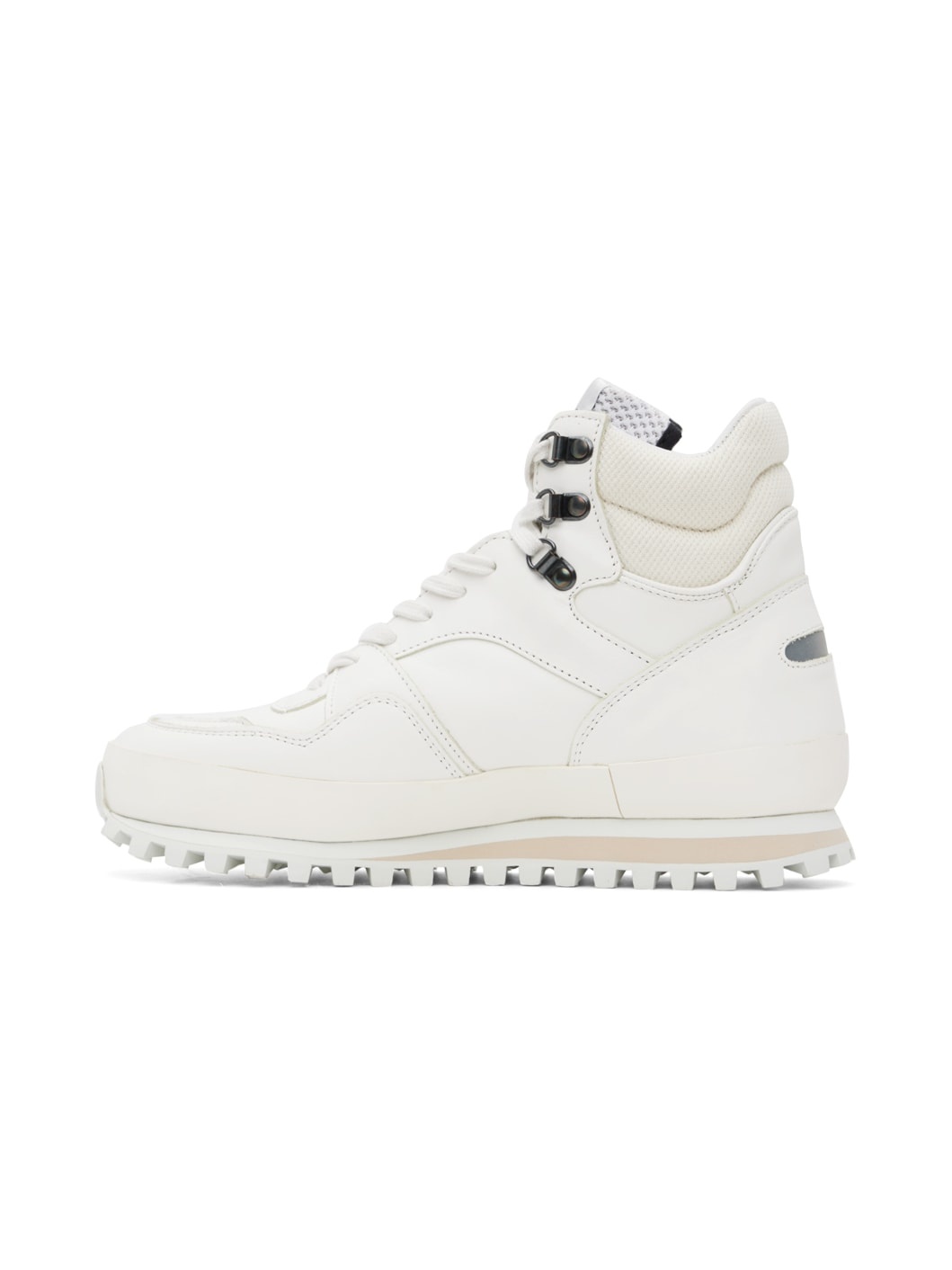 White Marathon Snow Sneakers - 3