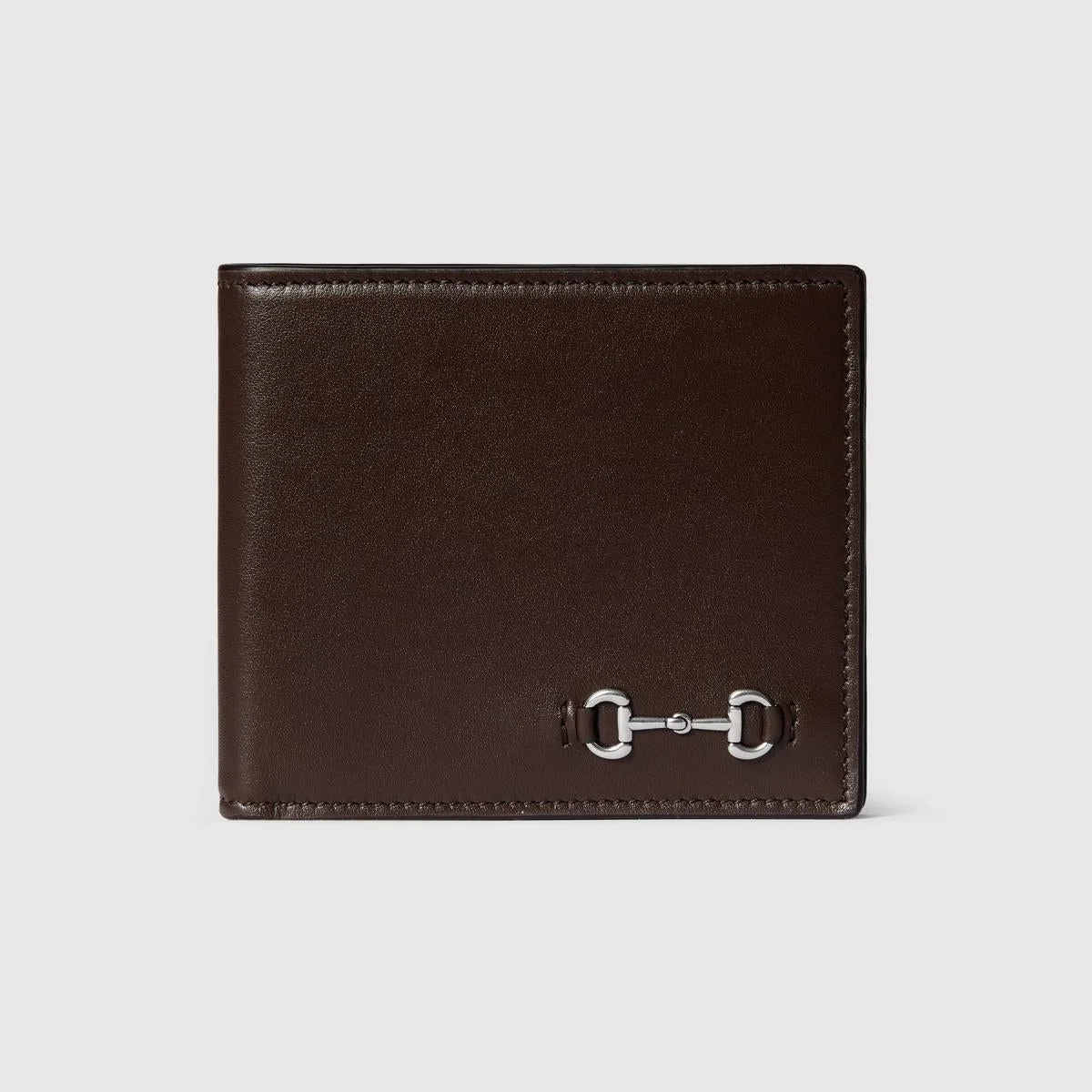 Gucci Leather Wallet With Horsebit - 1