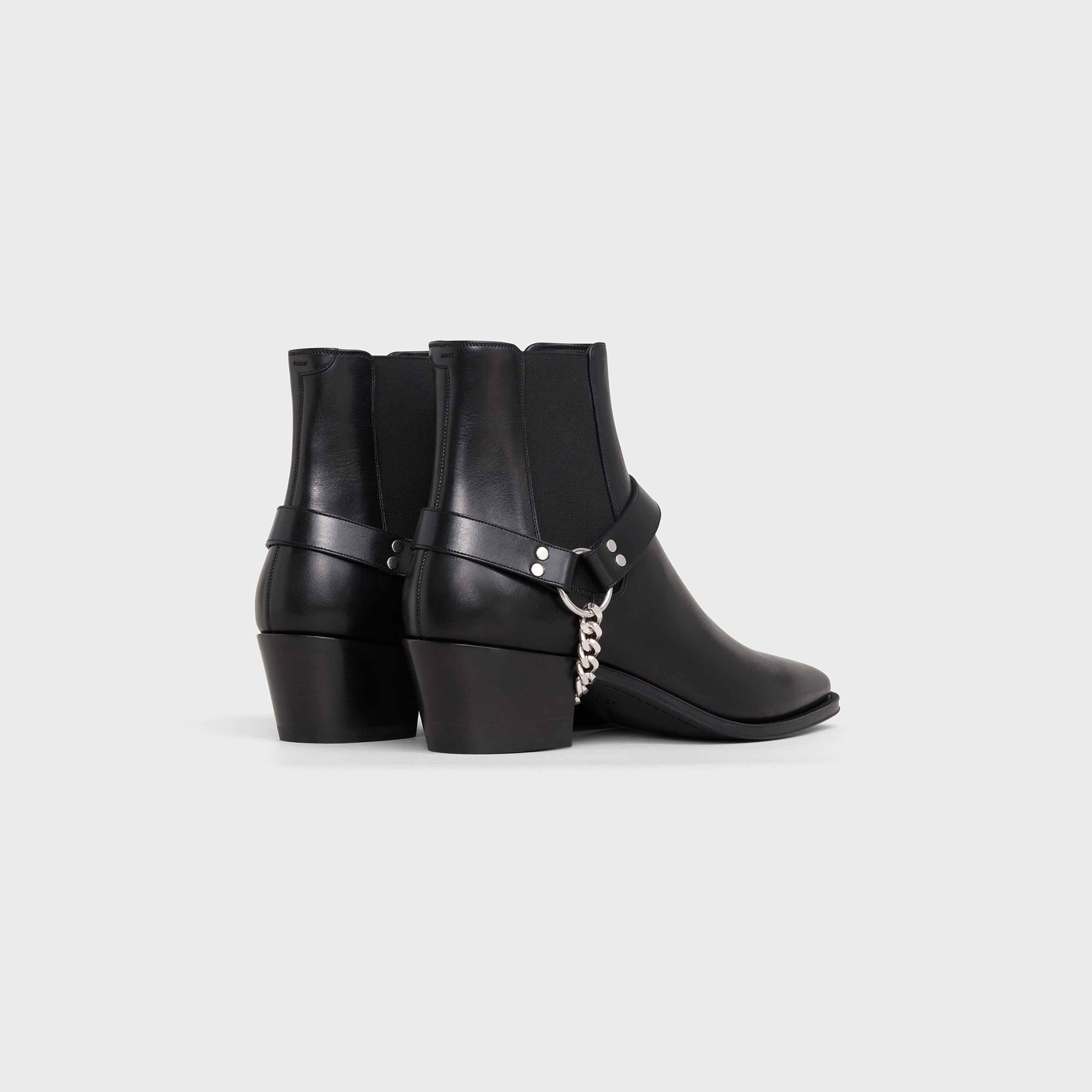 CELINE CAMARGUE Biker chelsea boot in Vegetal calfskin - 3