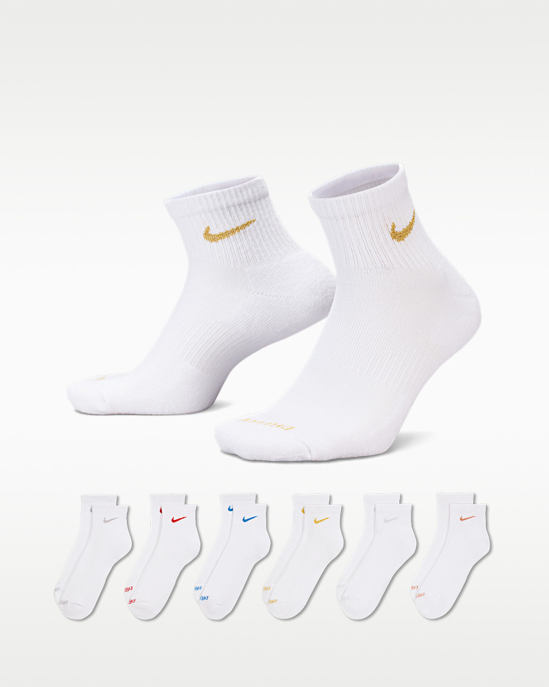 Nike Everyday Plus Cushioned Training Ankle Socks (6 Pairs) 1