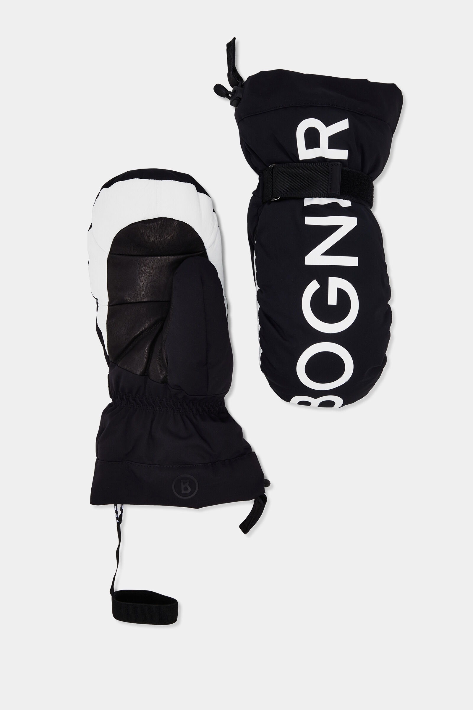 Orella Gloves in Black/Off-white - 1
