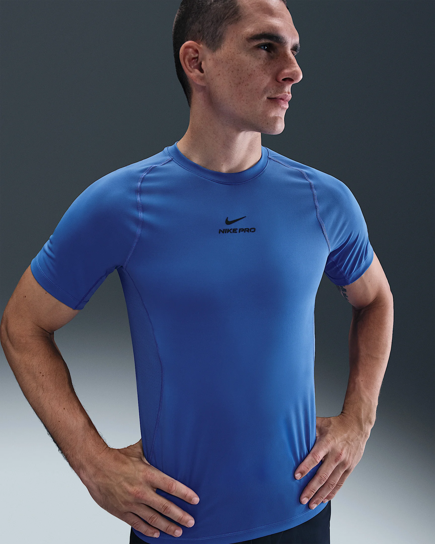 Nike Pro Training Men's Dri-FIT Short-Sleeve Top - 1