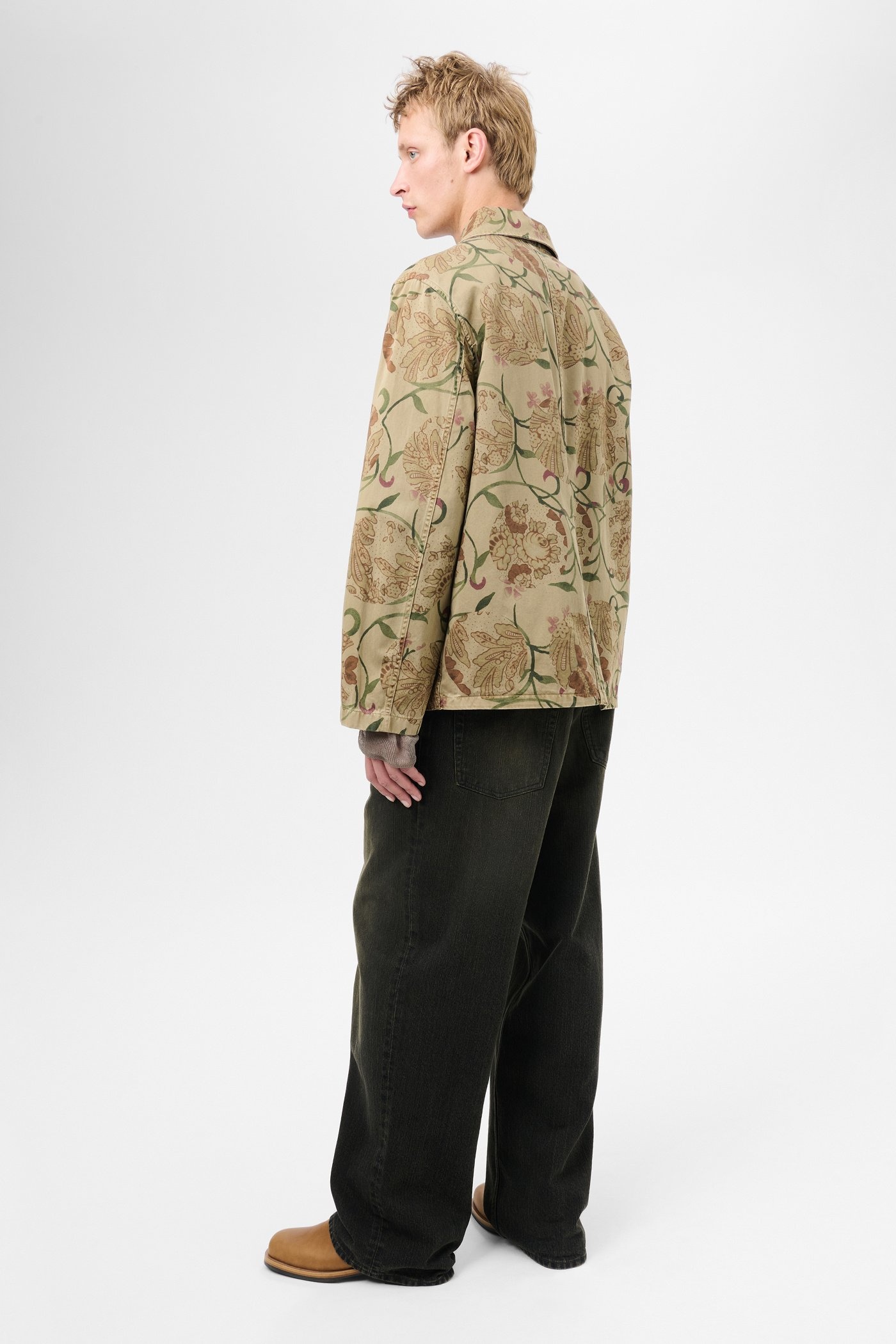 Uniform Jacket Spotting Rose Seventies Sateen - 5