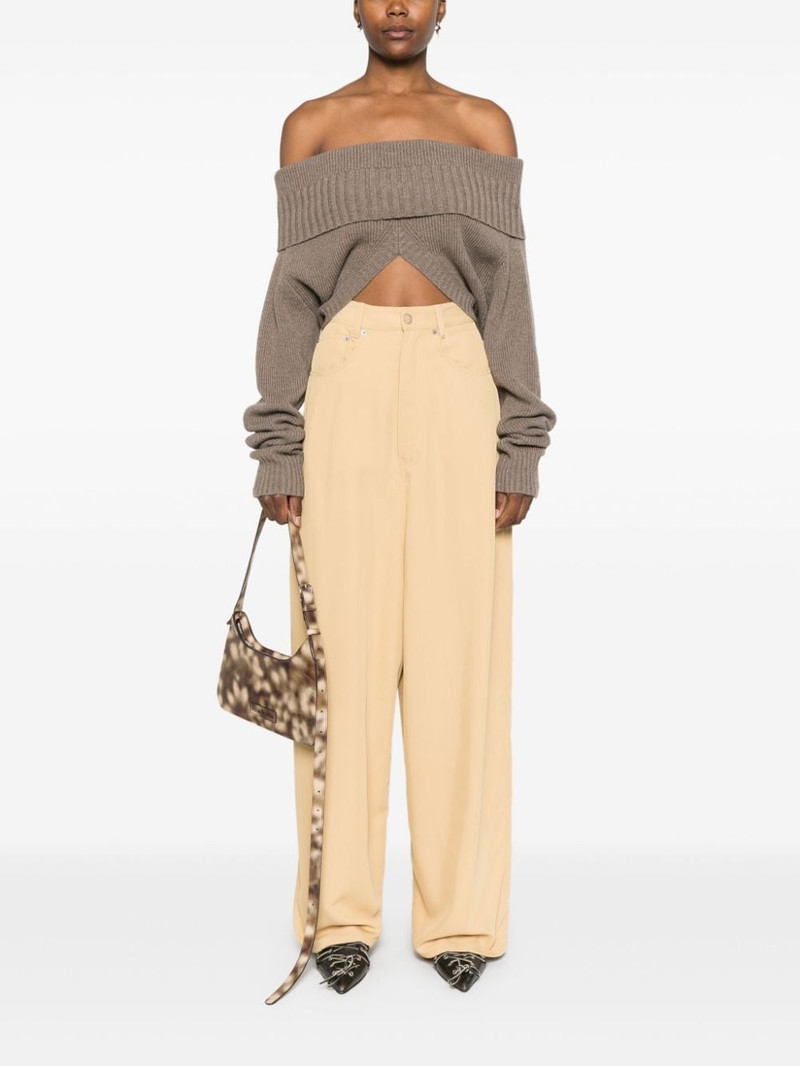 MM6 Maison Margiela twill trousers outlook