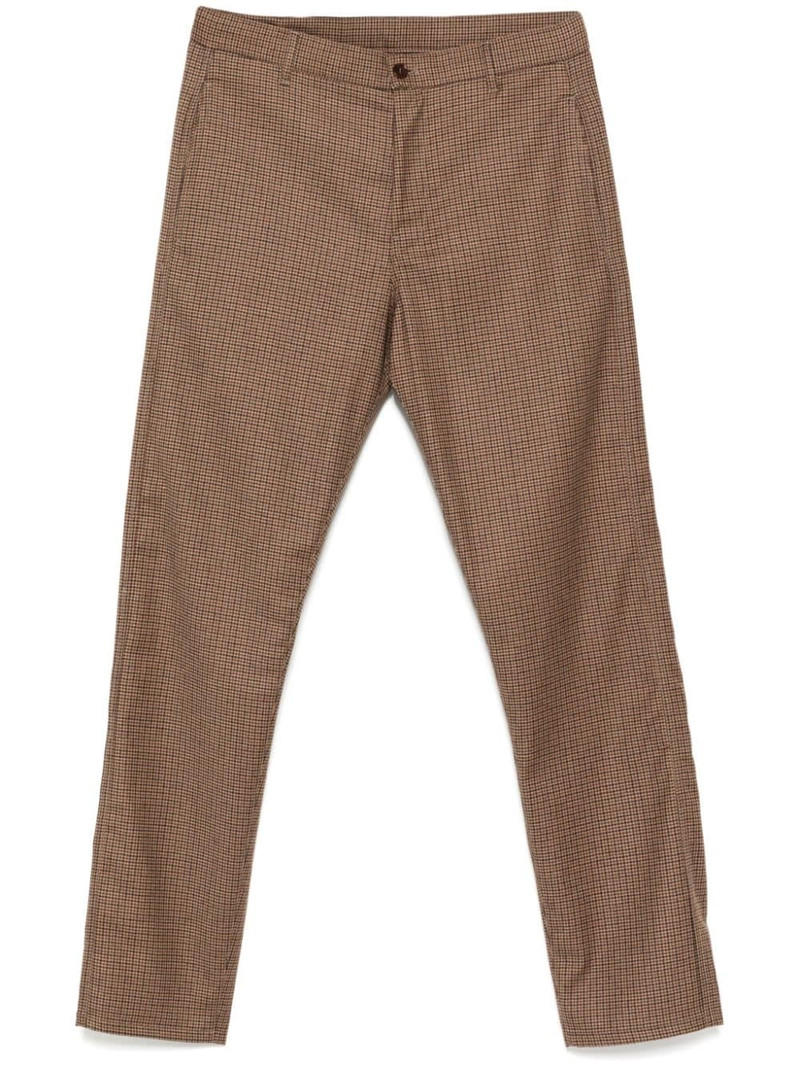 checked chinos 1