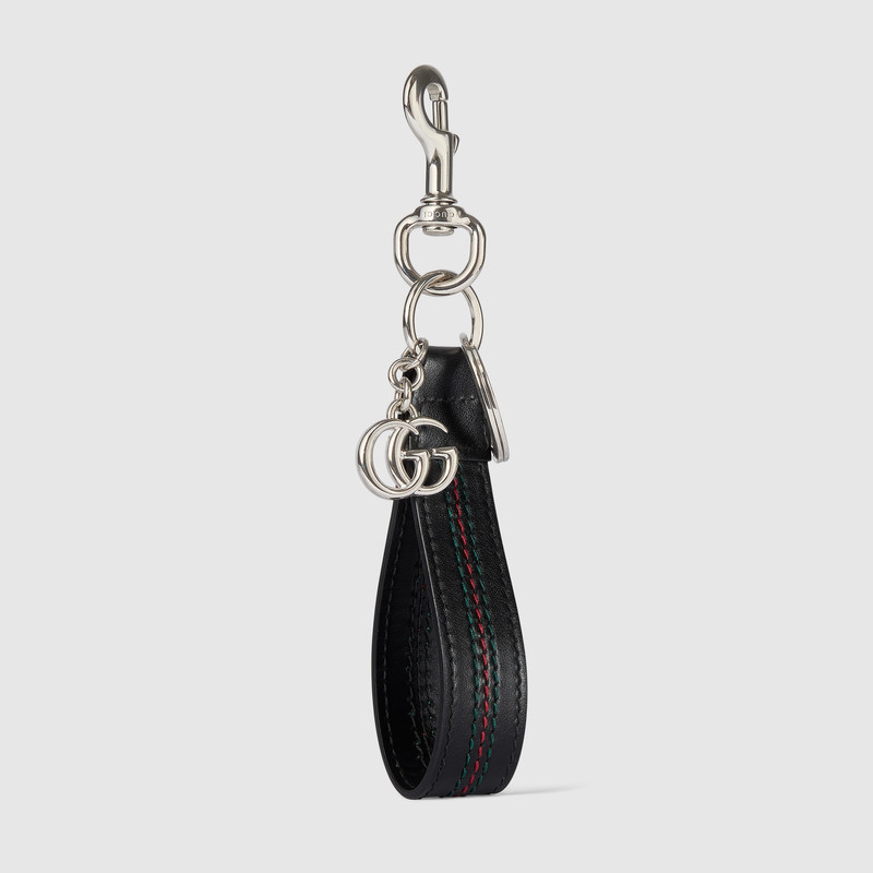 Double G keychain with Web detail 3