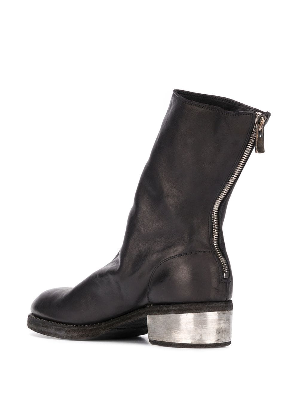 metal heel boots - 3