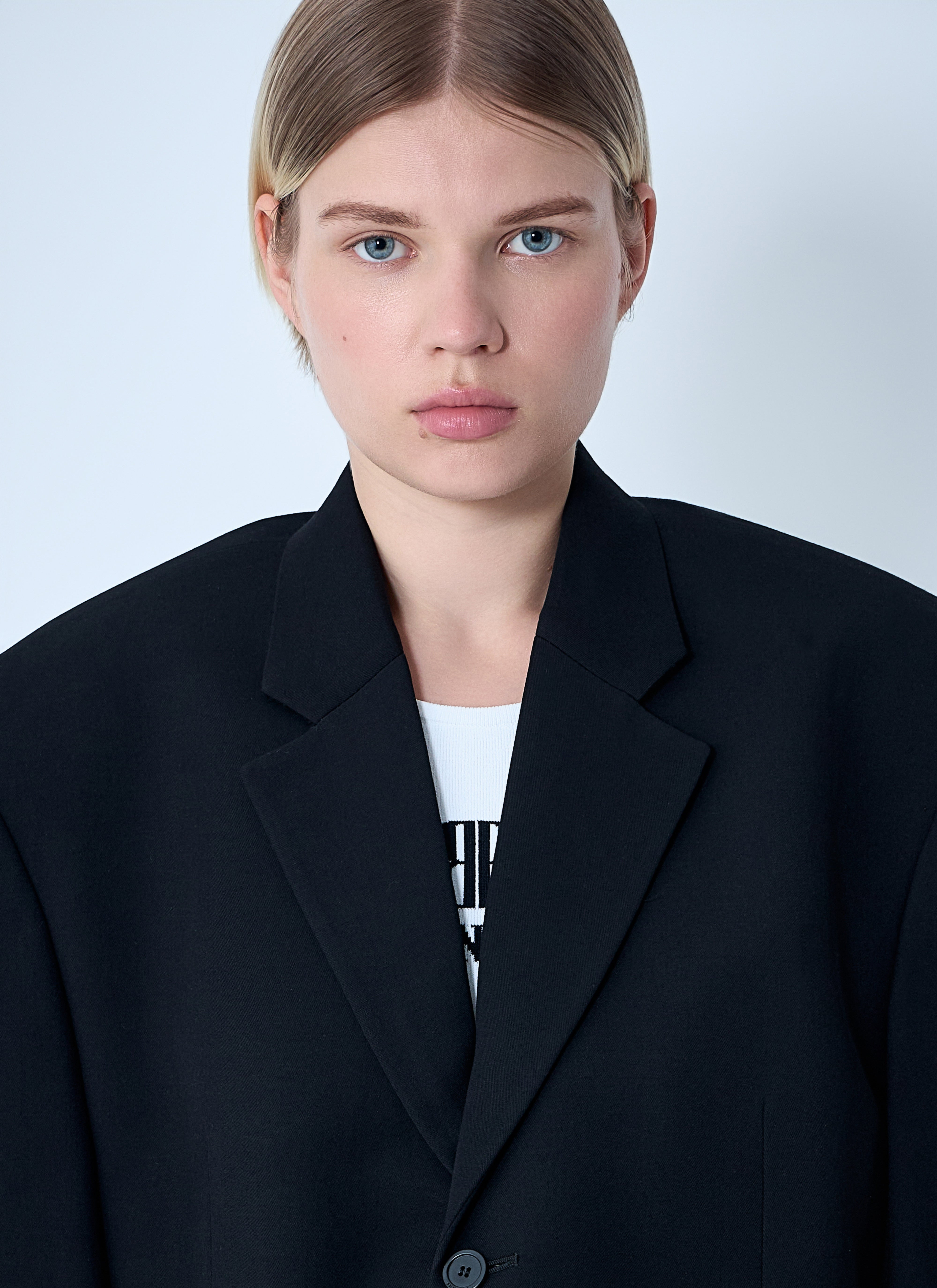 Balenciaga Women Cut-Off Blazer - 5