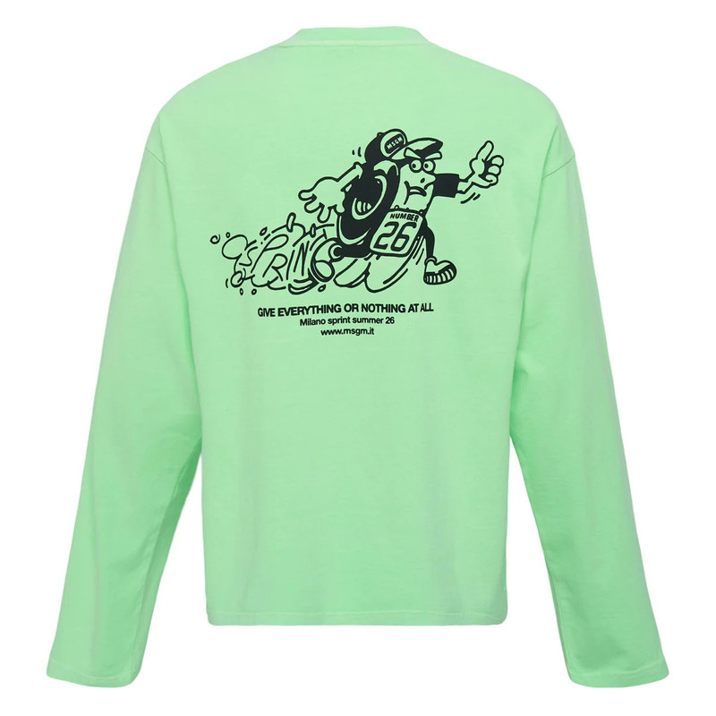 MSGM Long Sleeve Tee outlook