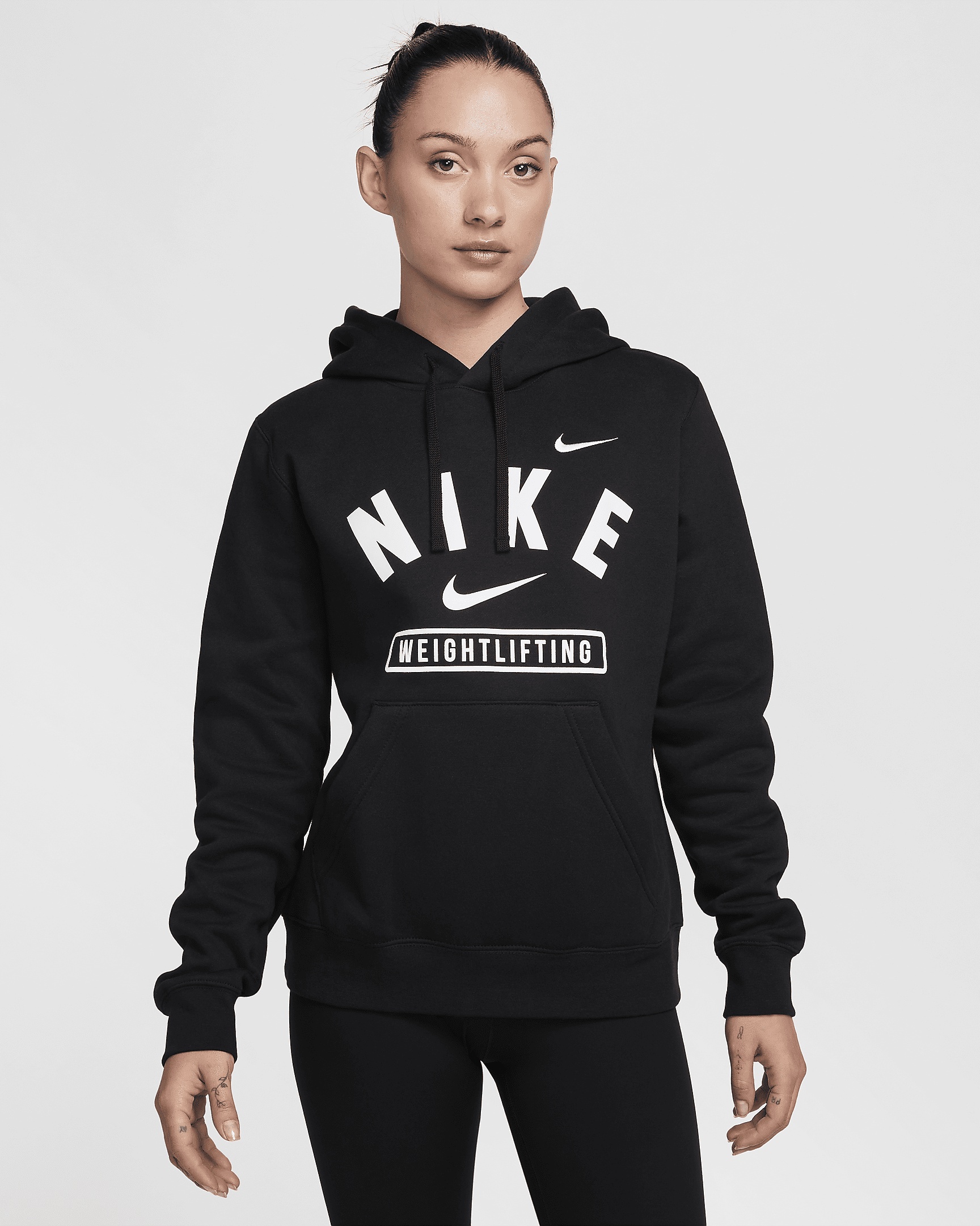 Nike Women's Weightlifting Pullover Hoodie - 1