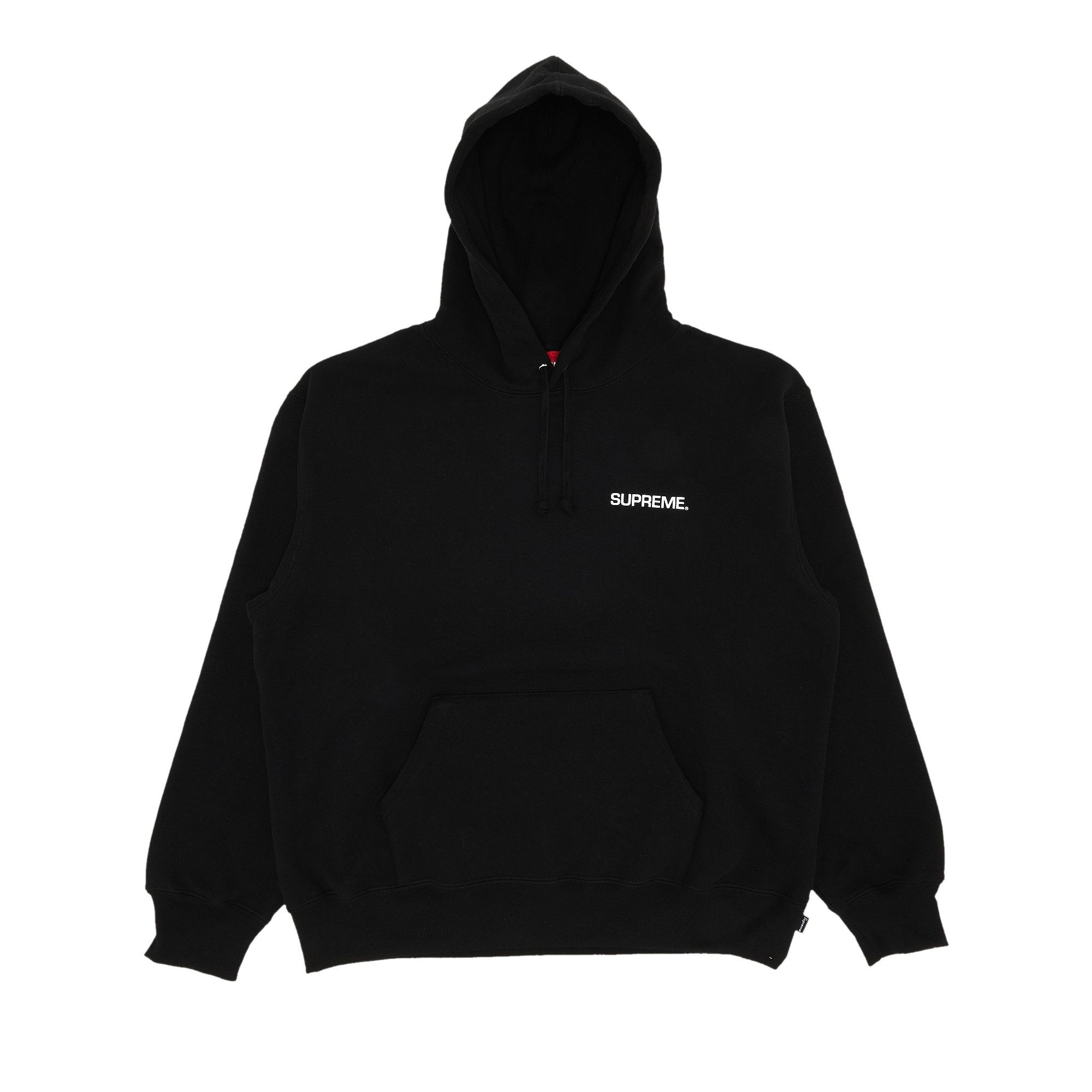 Supreme Immortal Hooded Sweatshirt 'Black' - 1