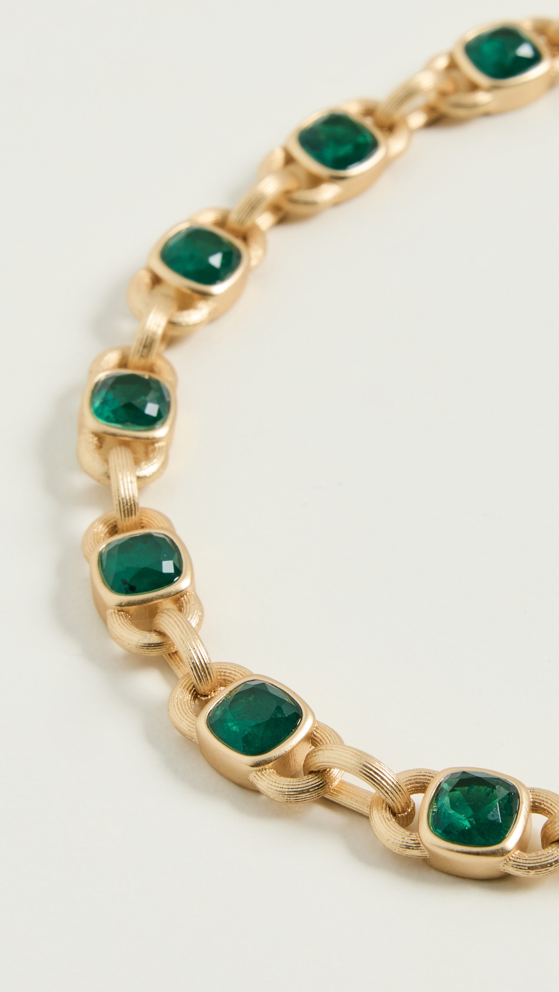 The Large Jeweled Link Necklace - 3